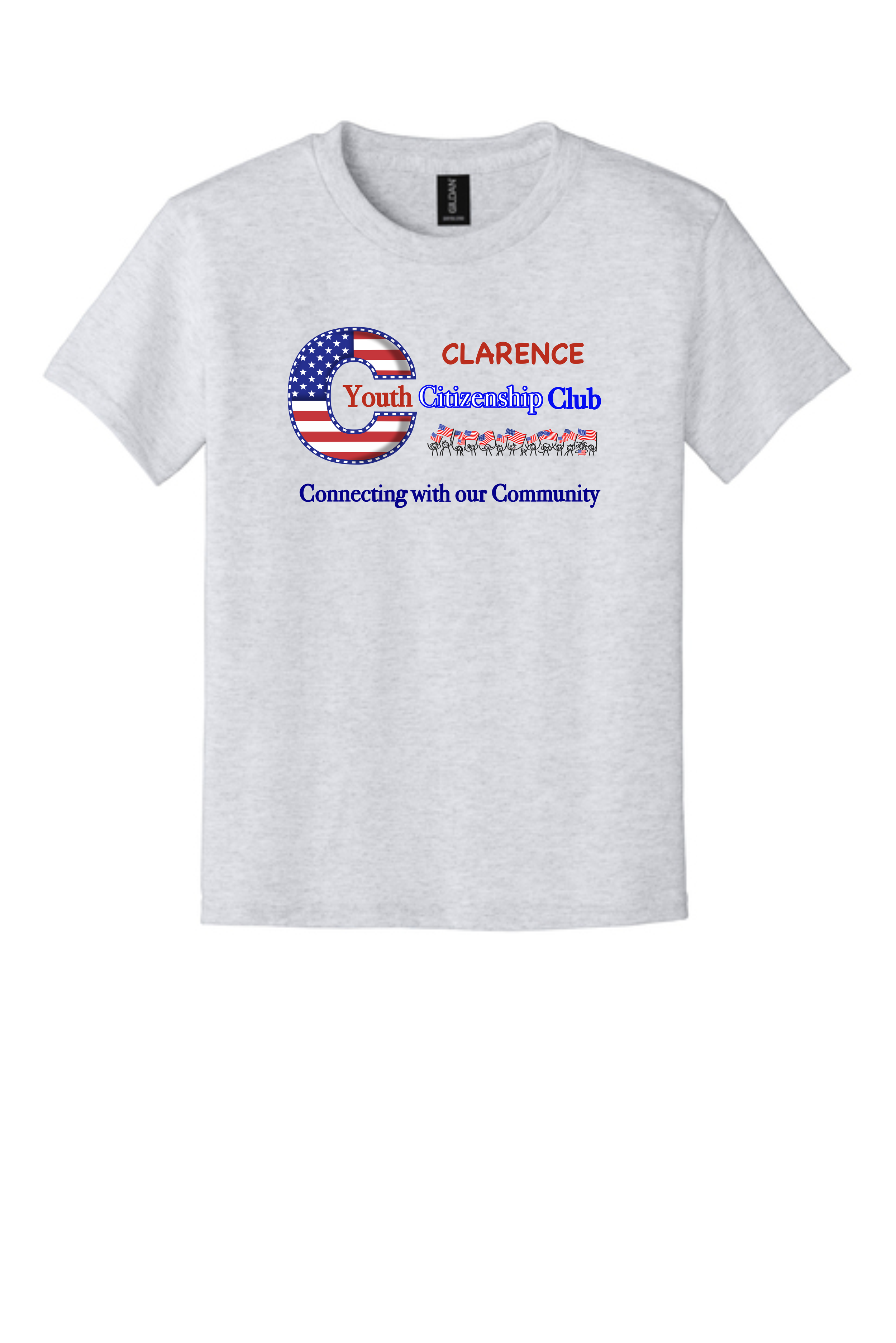 clarence comm youth tee.png