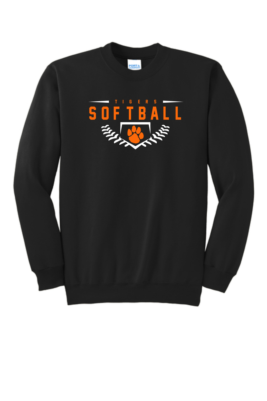 Akron Softball Unisex Crewneck