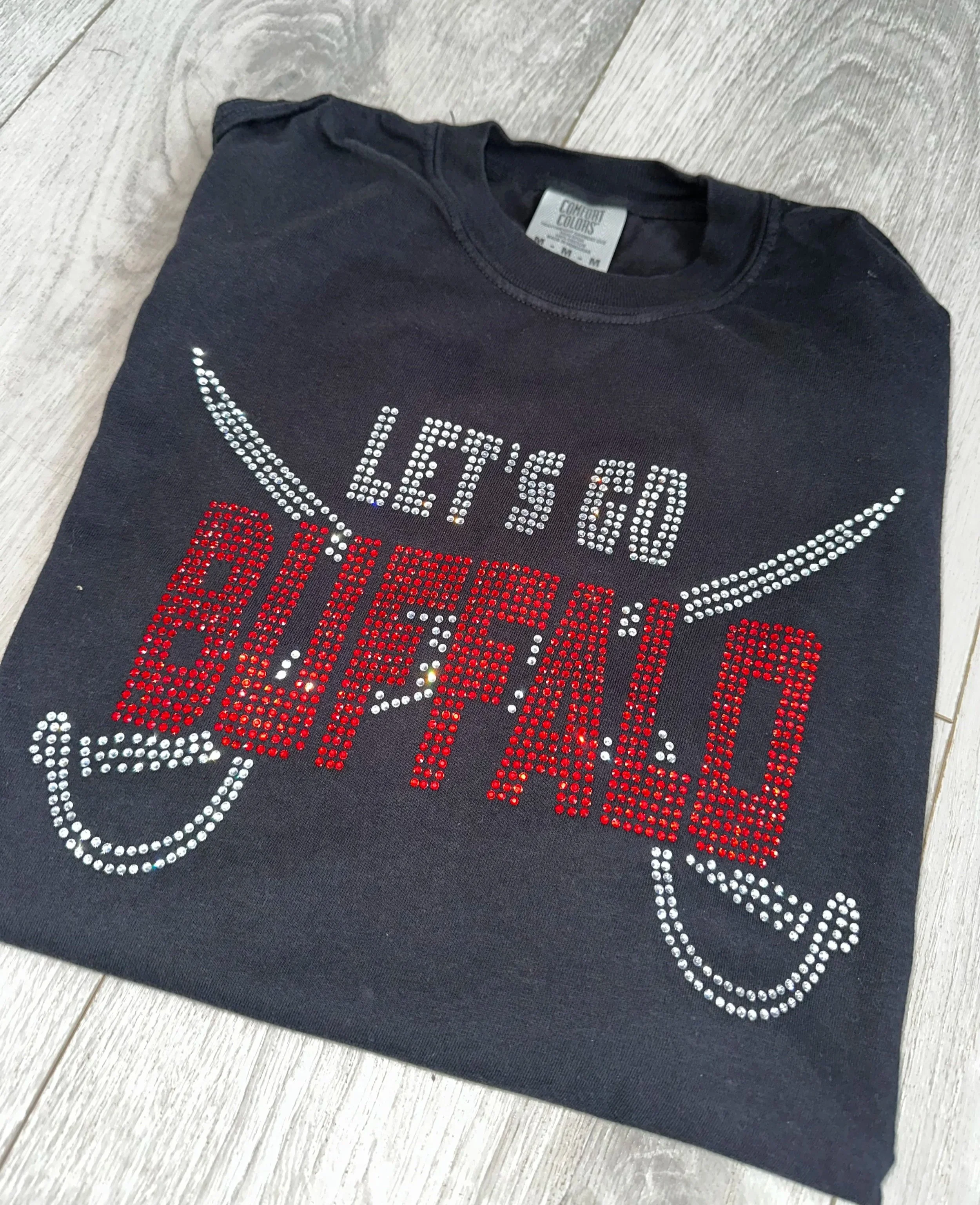 LET'S GO BUFFALO Hockey Bling
