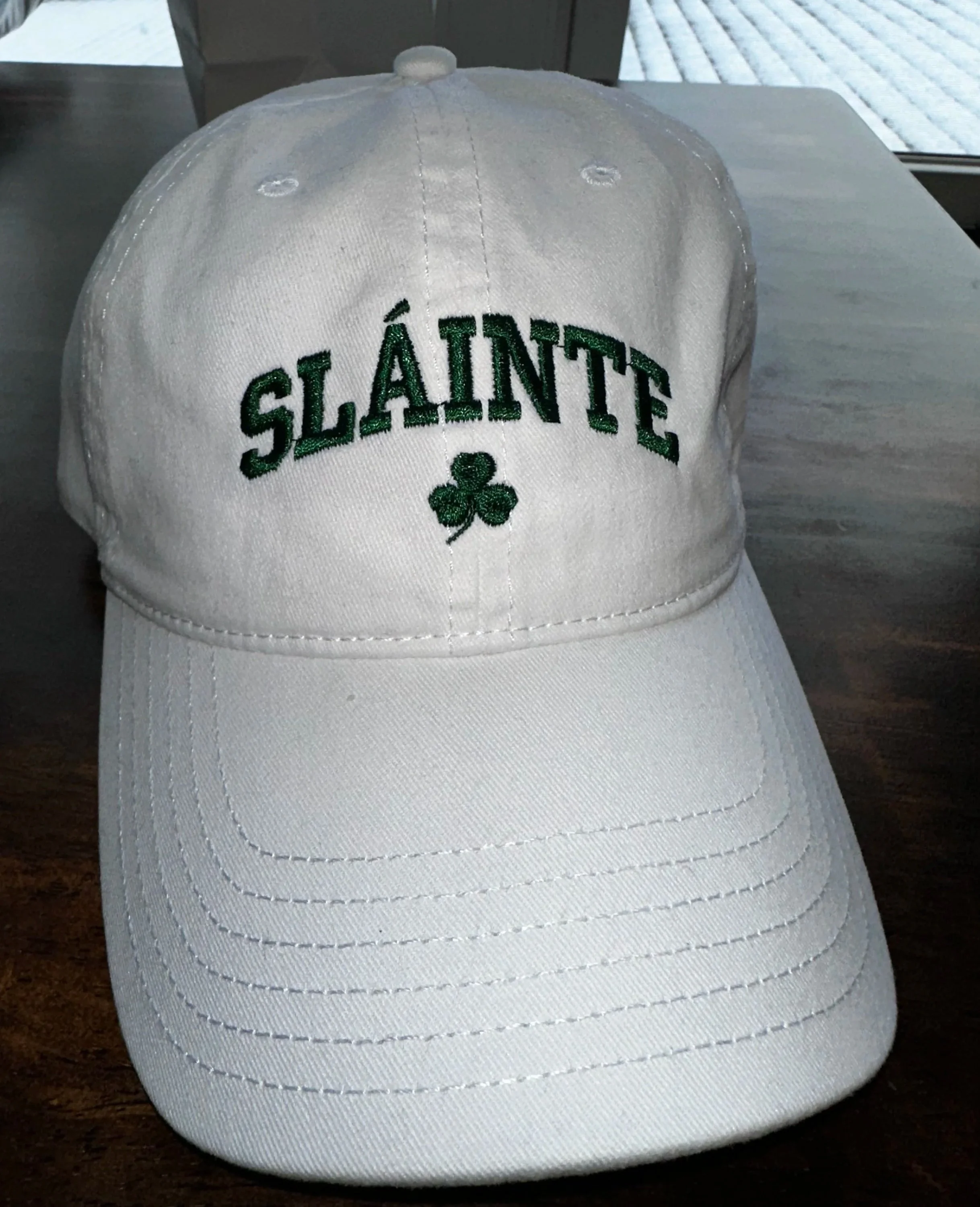 SLAINTE Embroidered Twill Cap