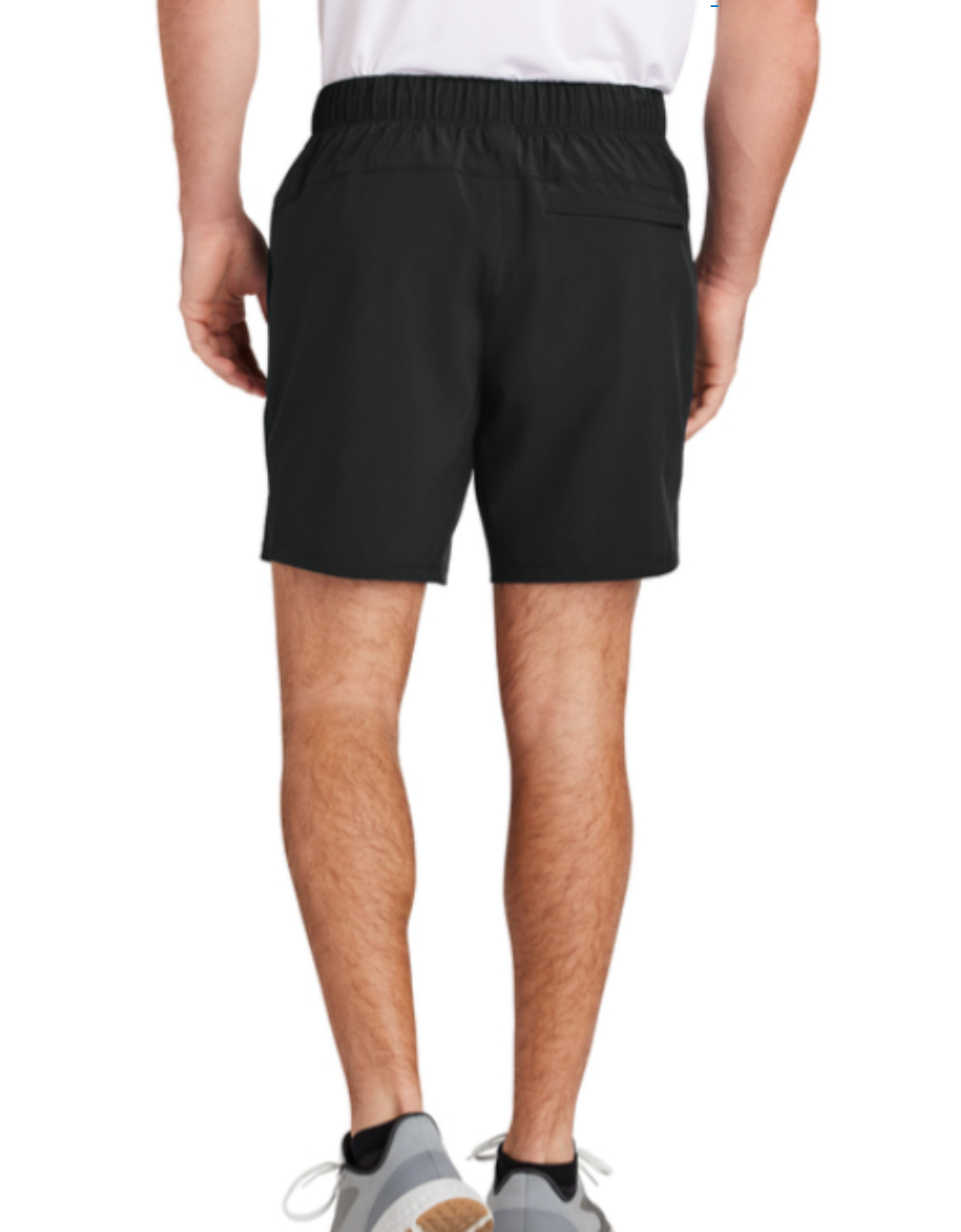 qc sport tek black shorts back.png