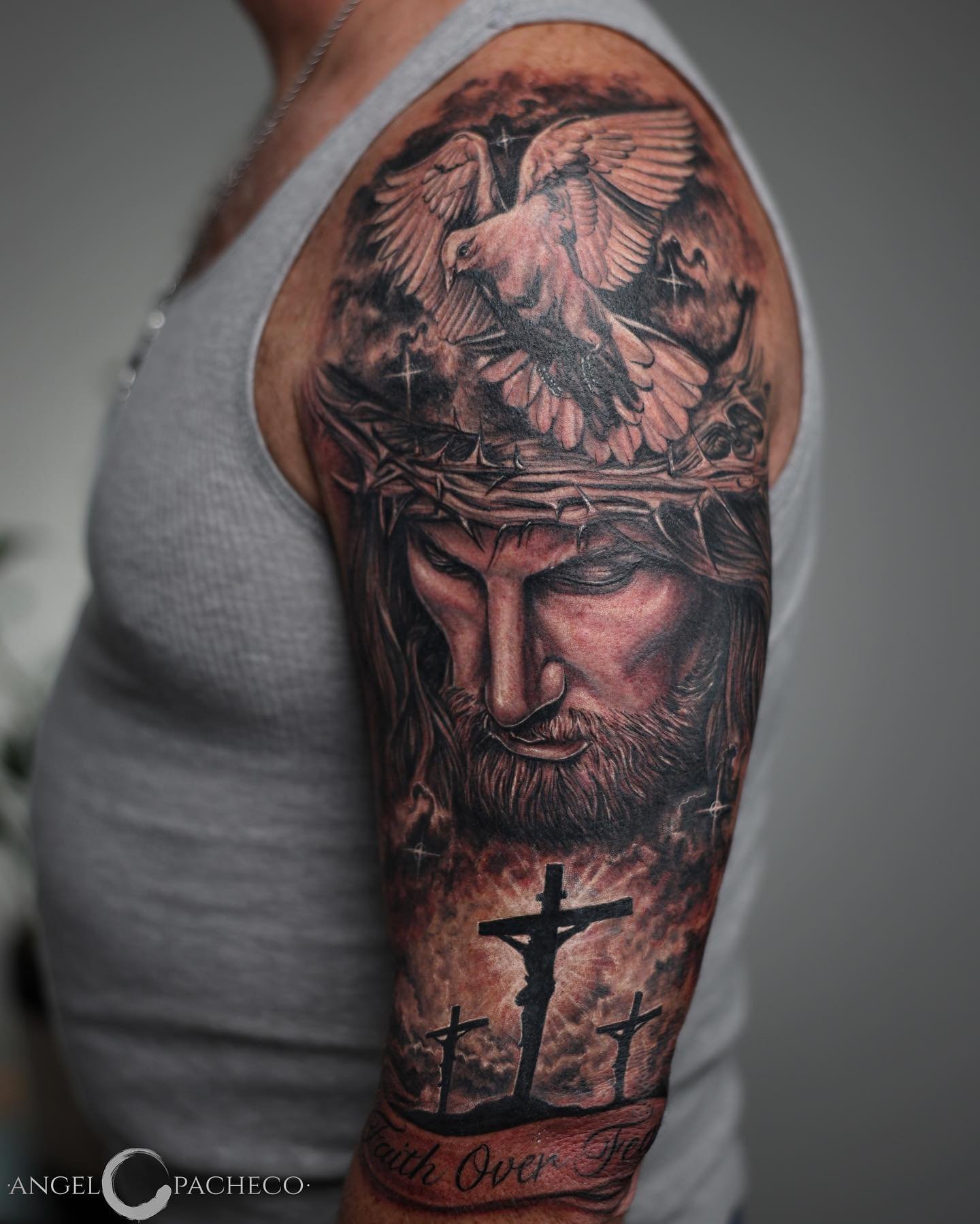 Beautiful piece for His first tattoo and he sat so well thank you Todd ,see you soon to continue the rest! 
.
.
.
#Tattoo
#Ink
#TattooArt
#TattooDesign
#Inked
#TattooArtist
#BodyArt
#TattooInspiration
#InkAddict
#TattooedGirls (or #TattooedGuys)
#Tat