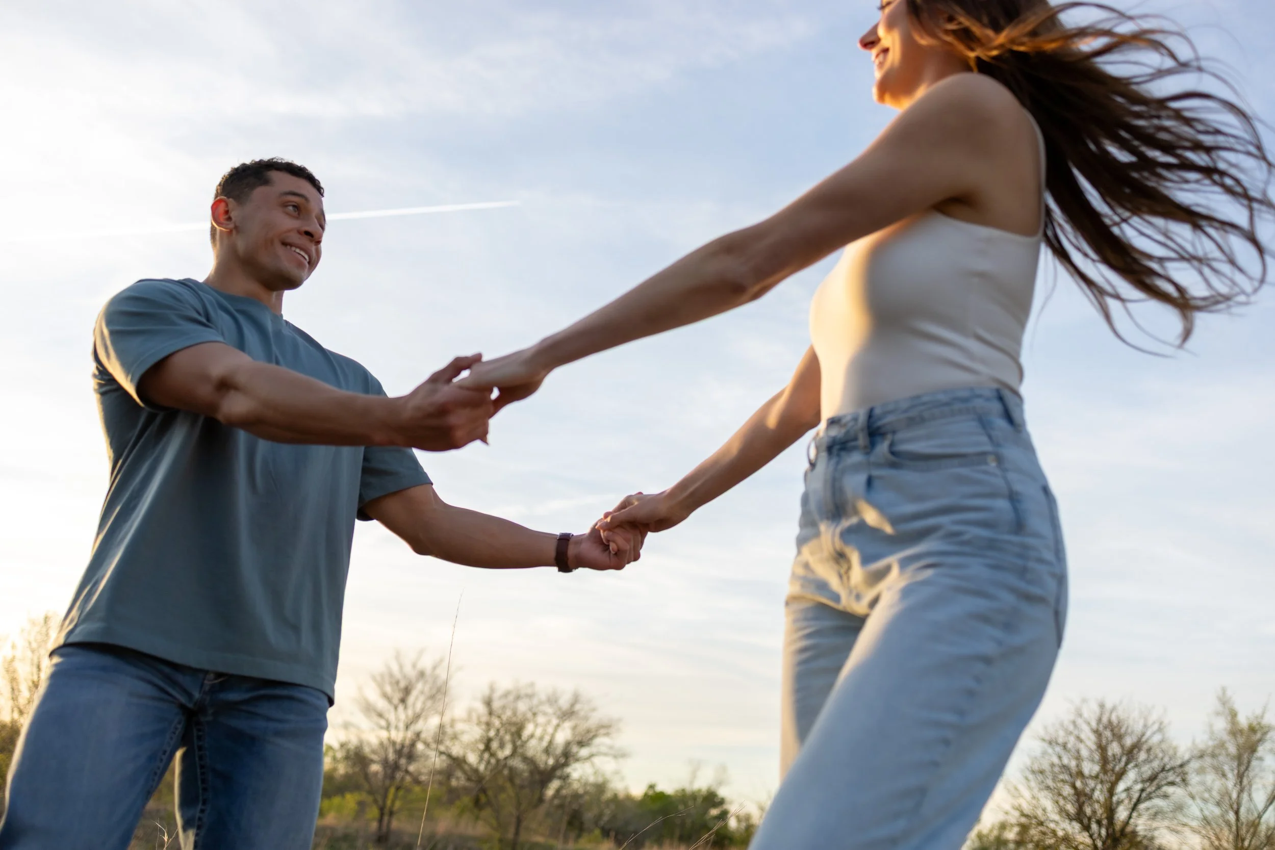 Laid-Back Couples Session in Wichita, KS | Natural &amp; Relaxed Couples Photography