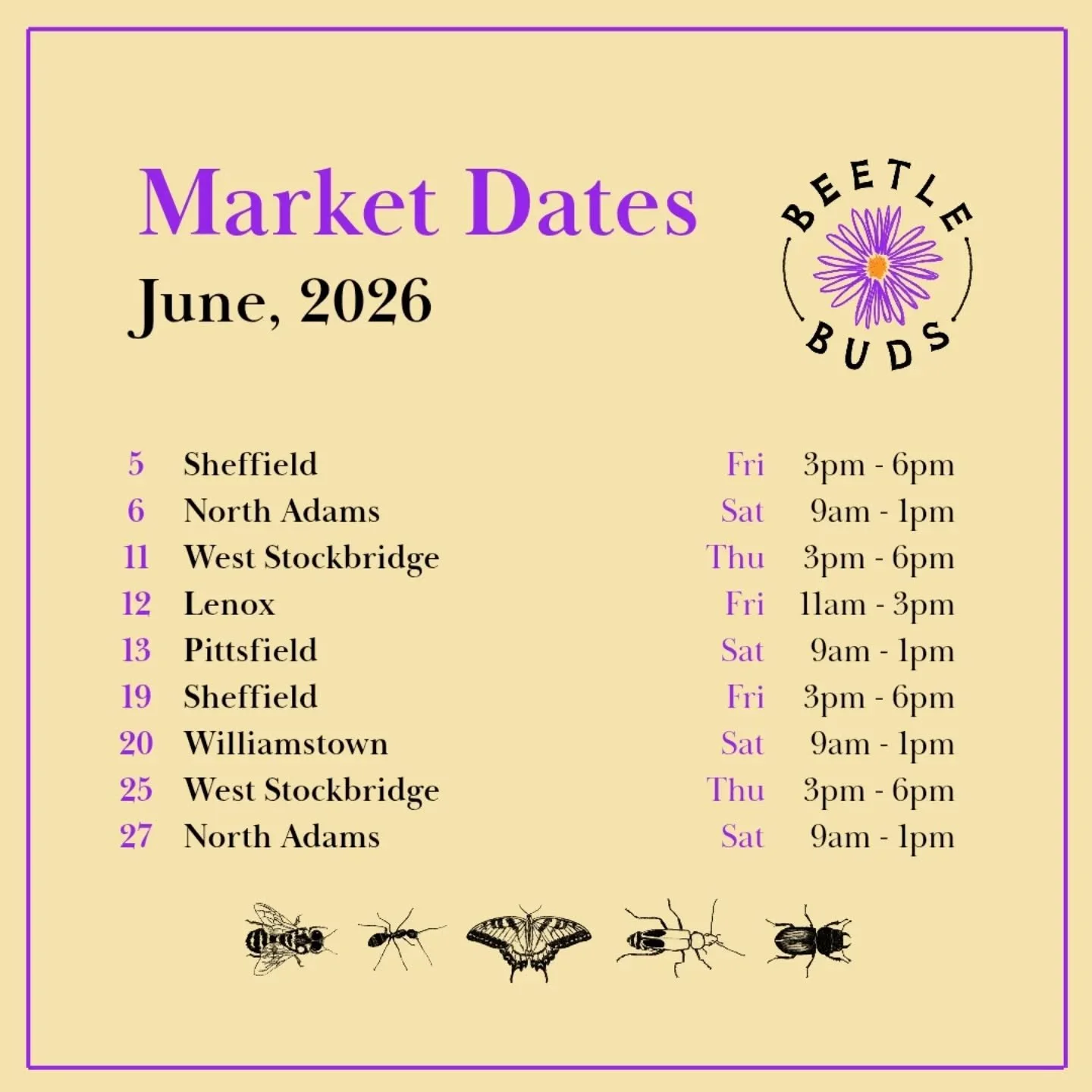 Busy market month coming up in June. Help me stay sane by visiting and sharing garden pics or invasive removal stories. 

Oh, and as it starts to warm up, my inventory will start to include milkweeds, monardas, mountain mints &amp; more. Mmm.

Feel f