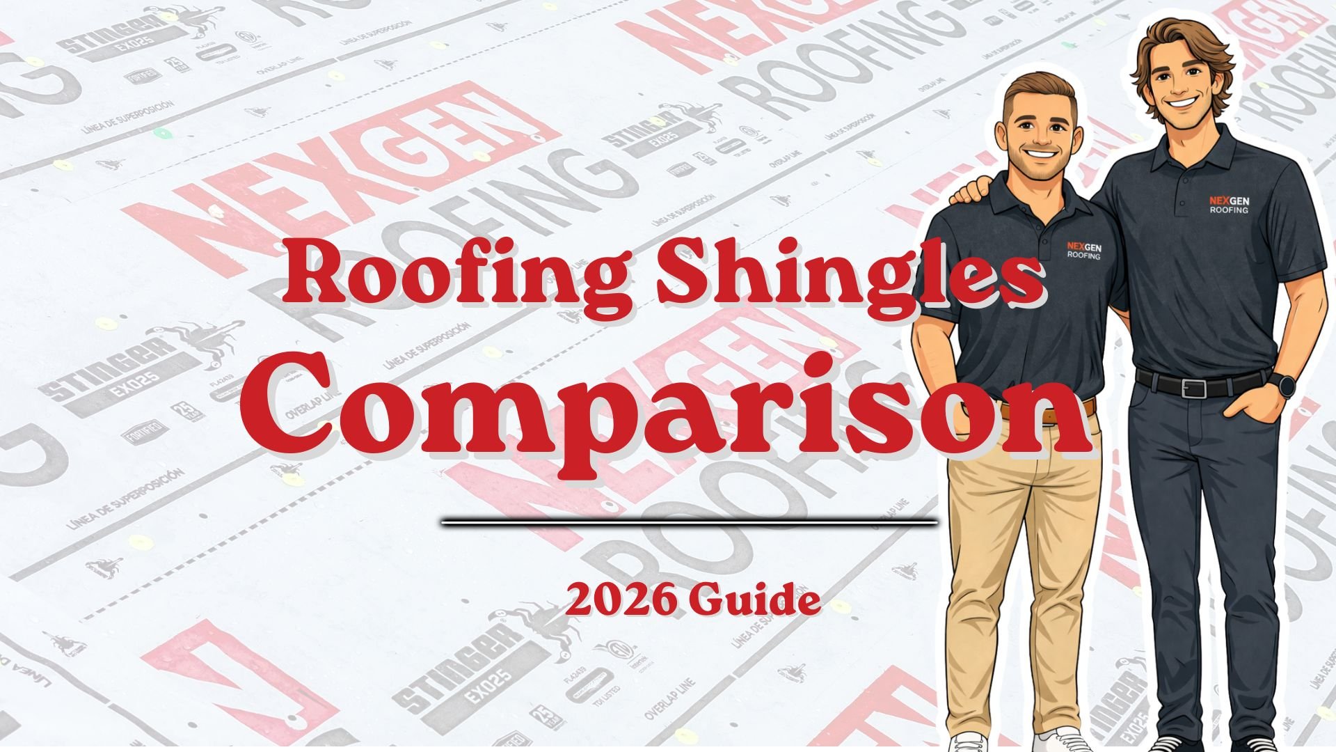 Roofing Shingles Comparison: Every Type Explained for Jacksonville Homeowners (2026)
