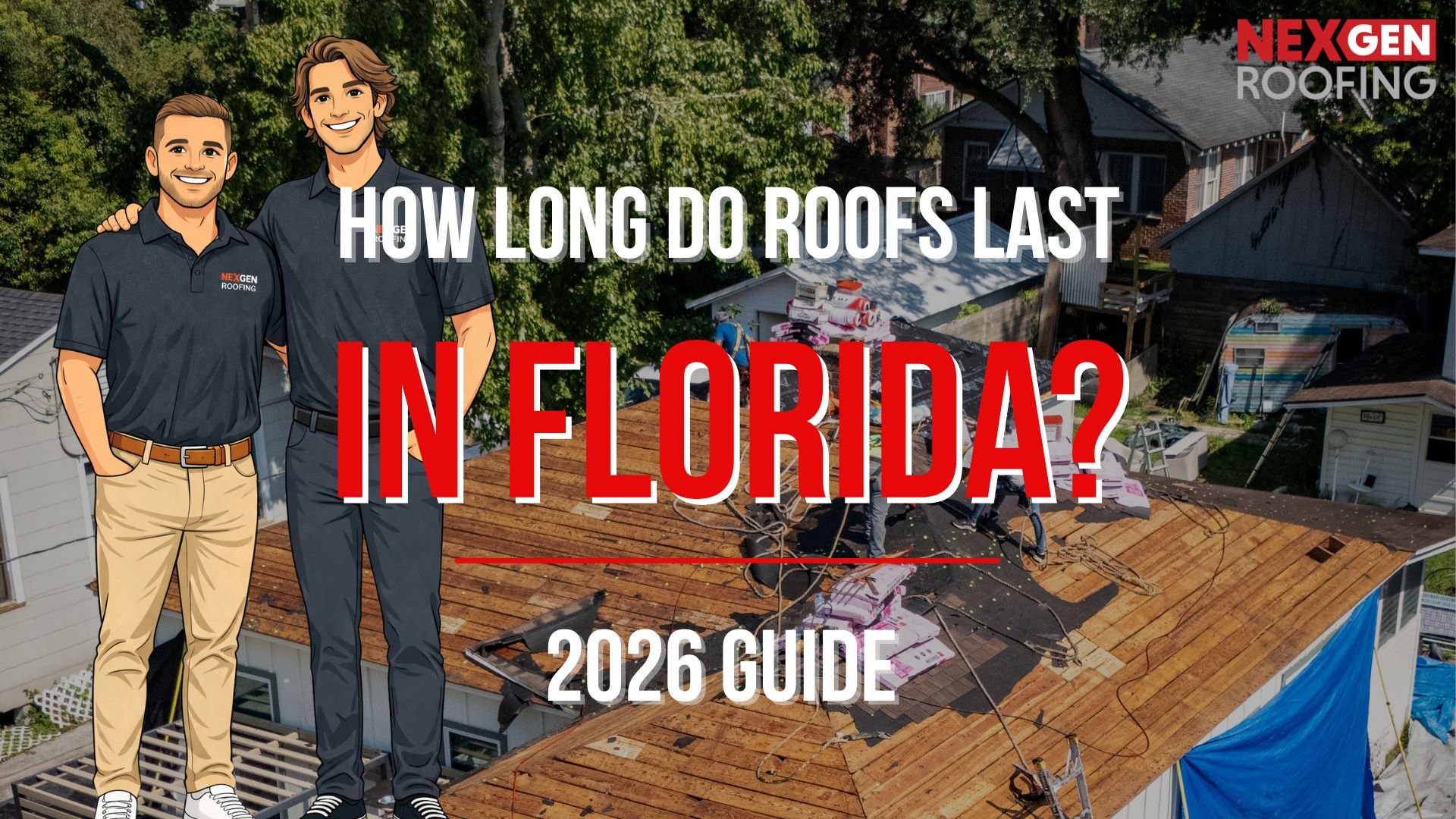 How Long Do Roofs Last in Florida? Lifespan by Material (2026)