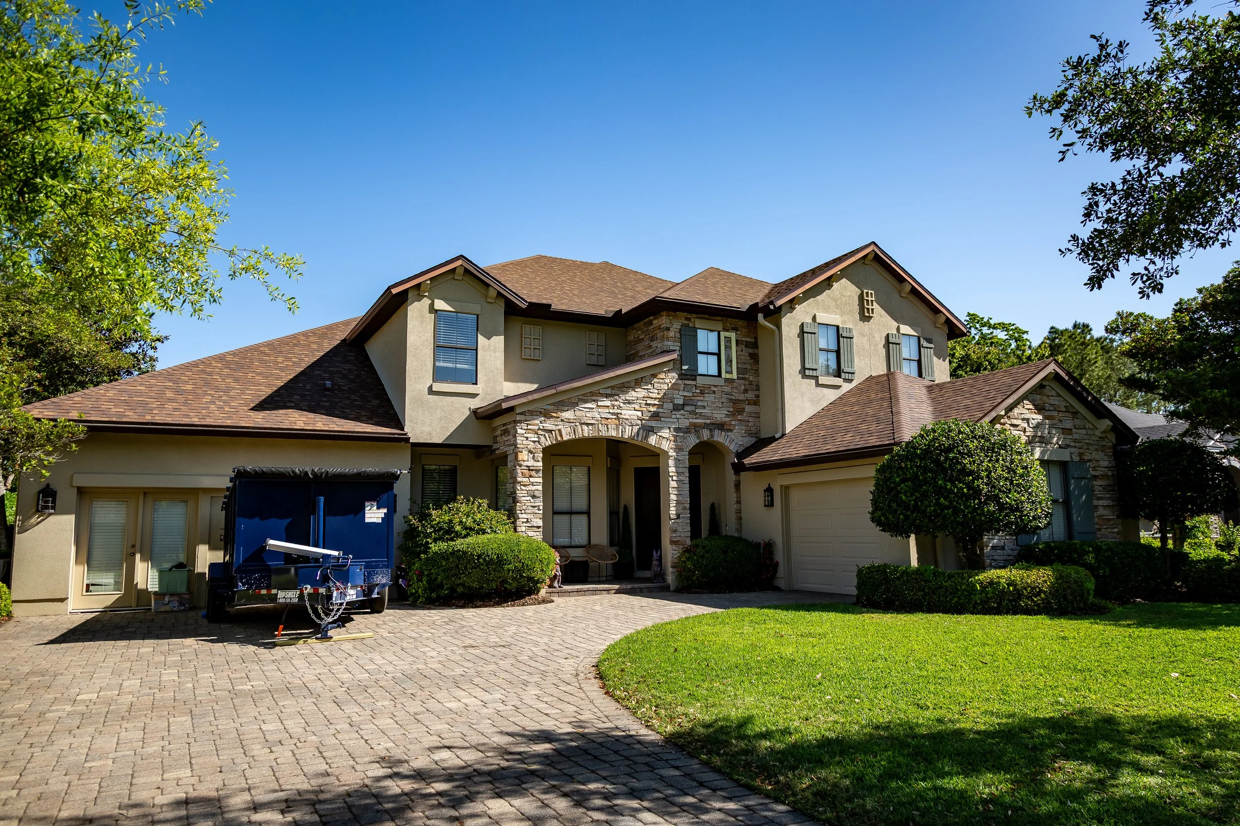 A new roof in Northeast Floridausing Shingle  products.