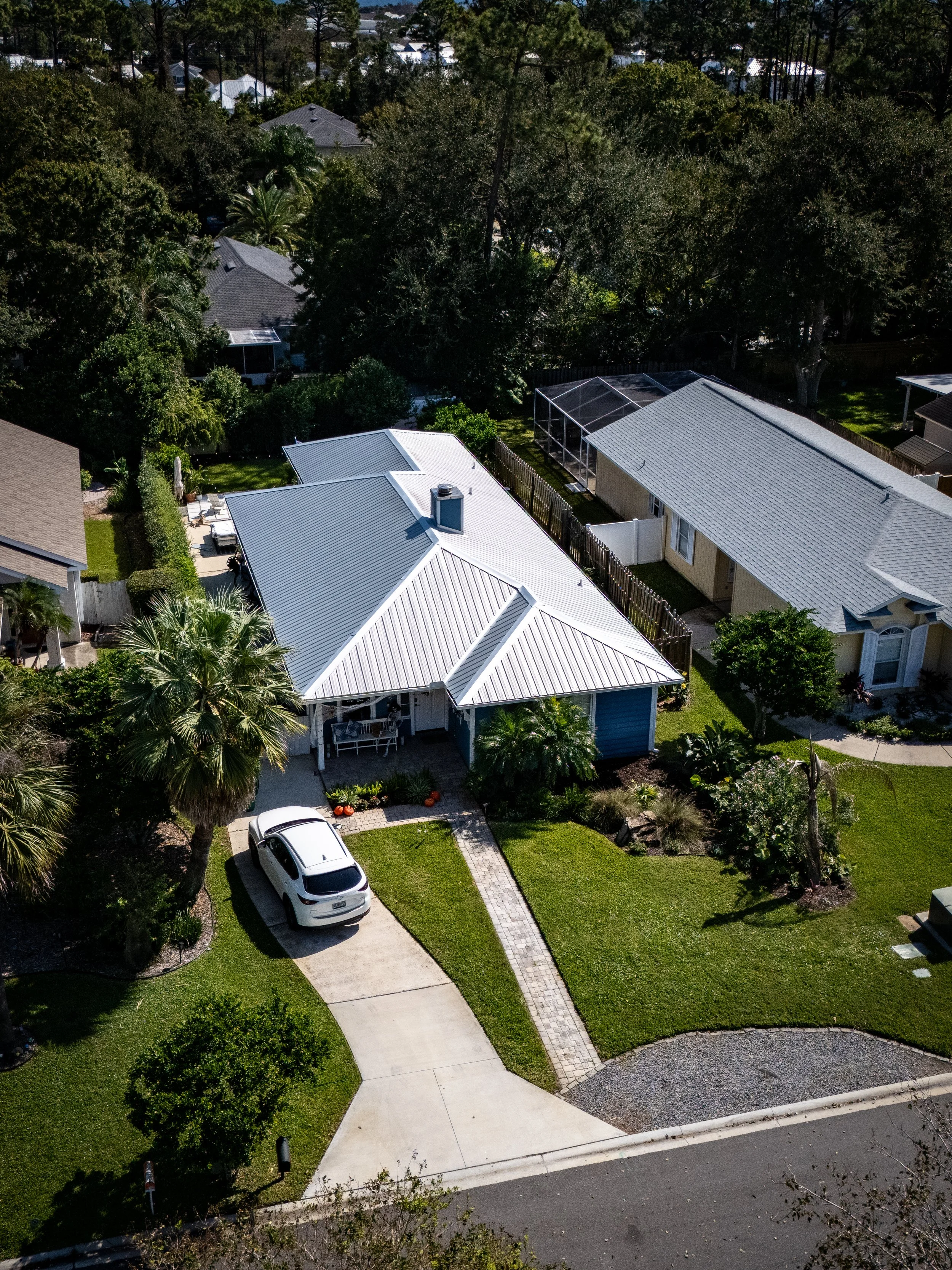 Metal Roof in St. Augustine Florida.