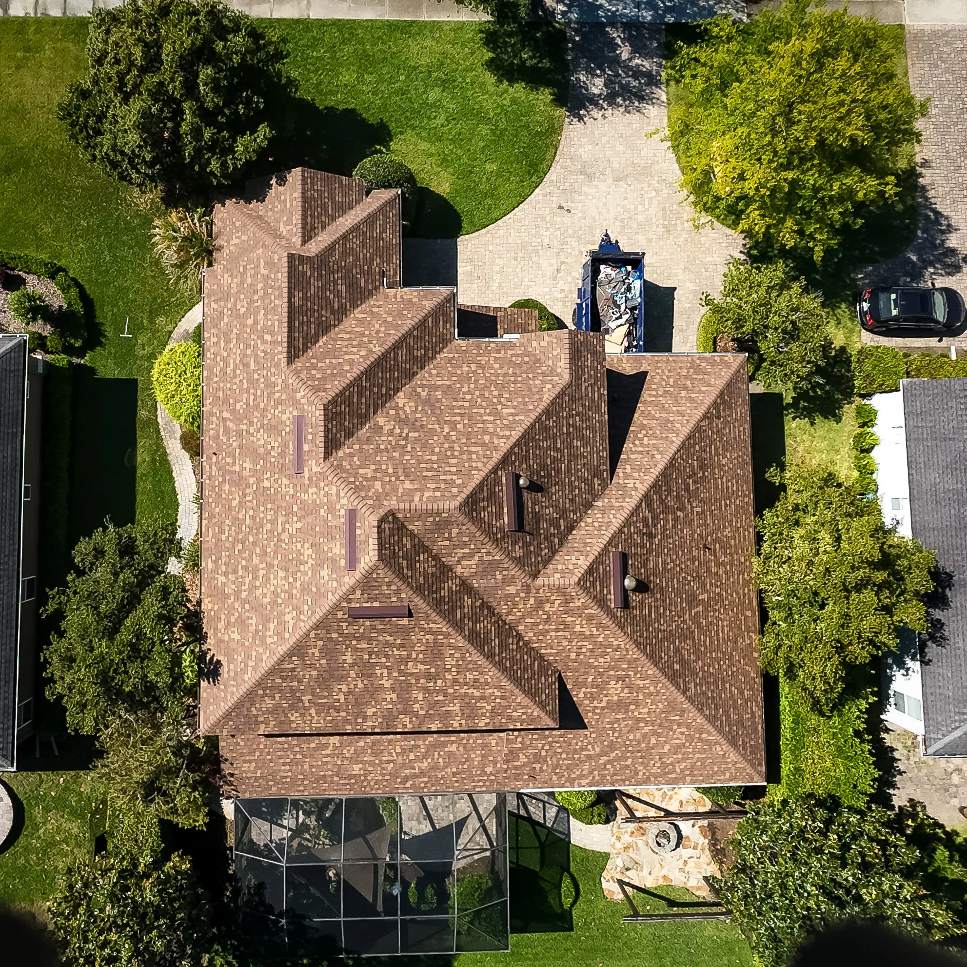 Owens Corning Duration architectural shingles installed on Jacksonville residential roof