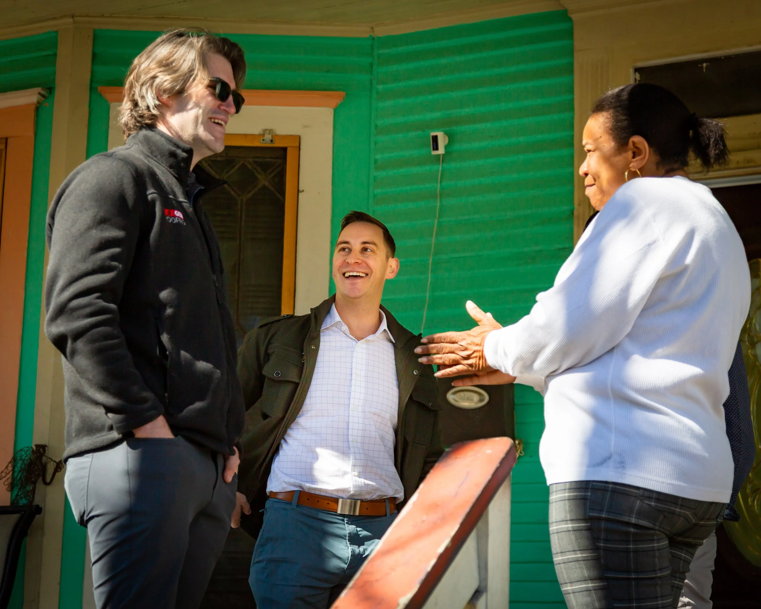 NEXGEN Meeting with a homeowner and Councilman Jimmy Peluso