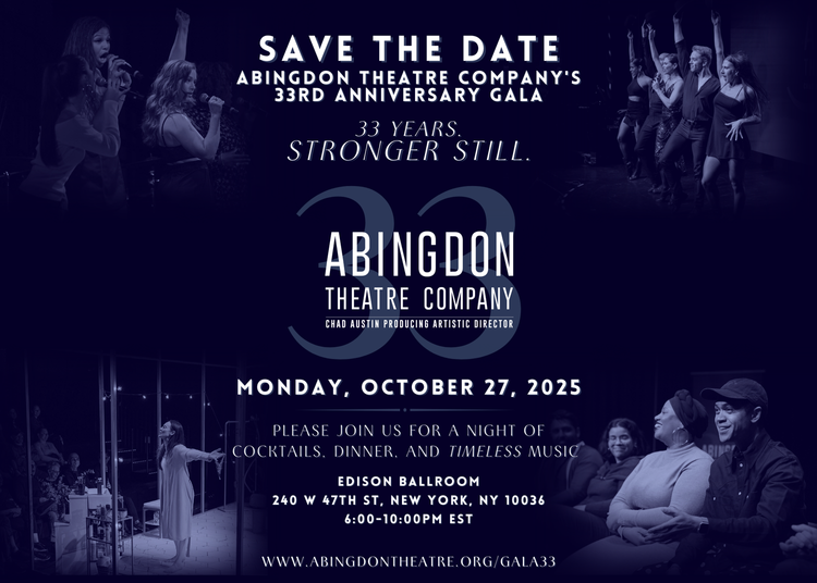 Abingdon Theatre Anniversary Gala, New York, NY