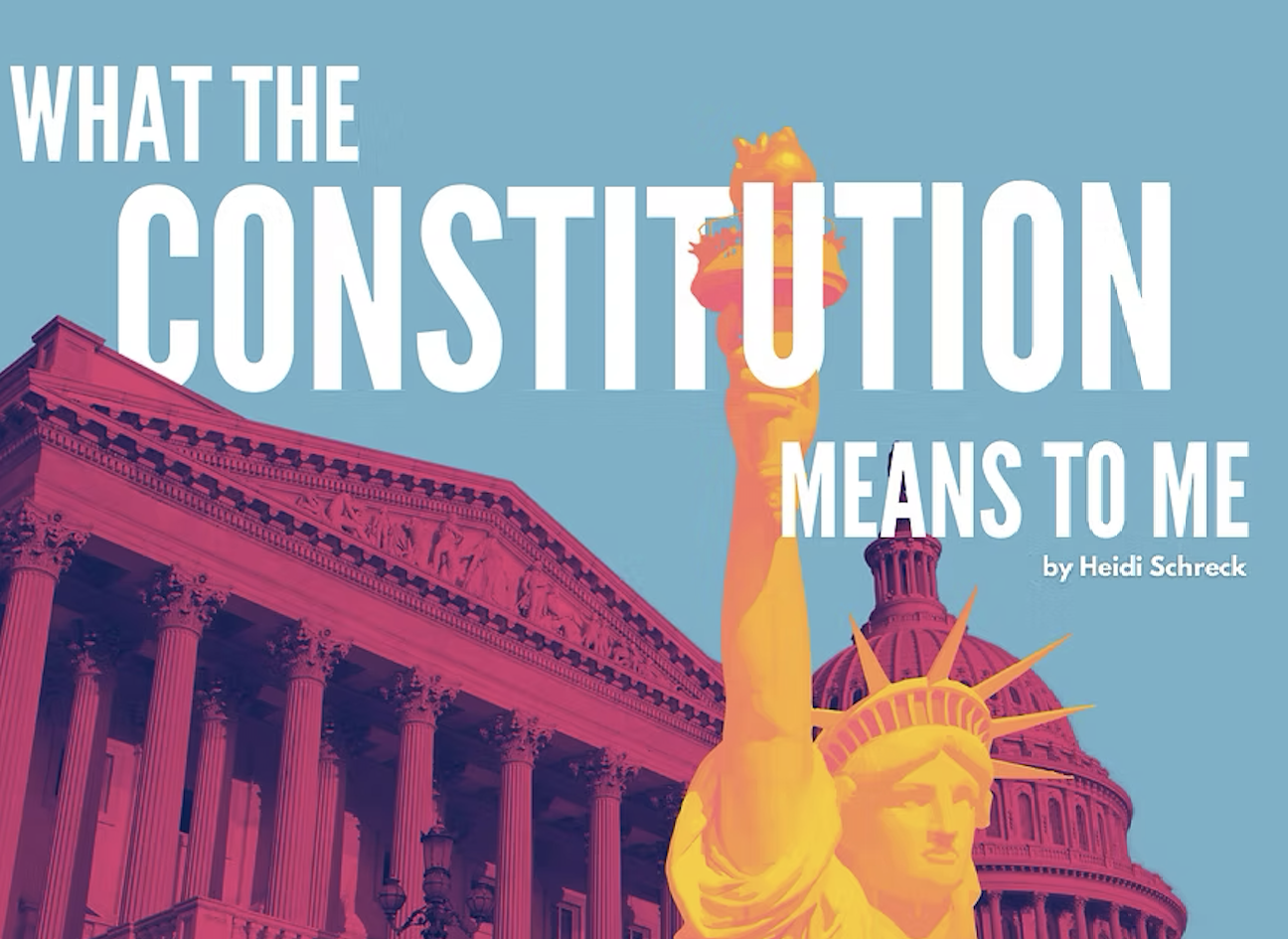 WHAT THE CONSTITUTION MEANS TO ME, New Canaan, CT