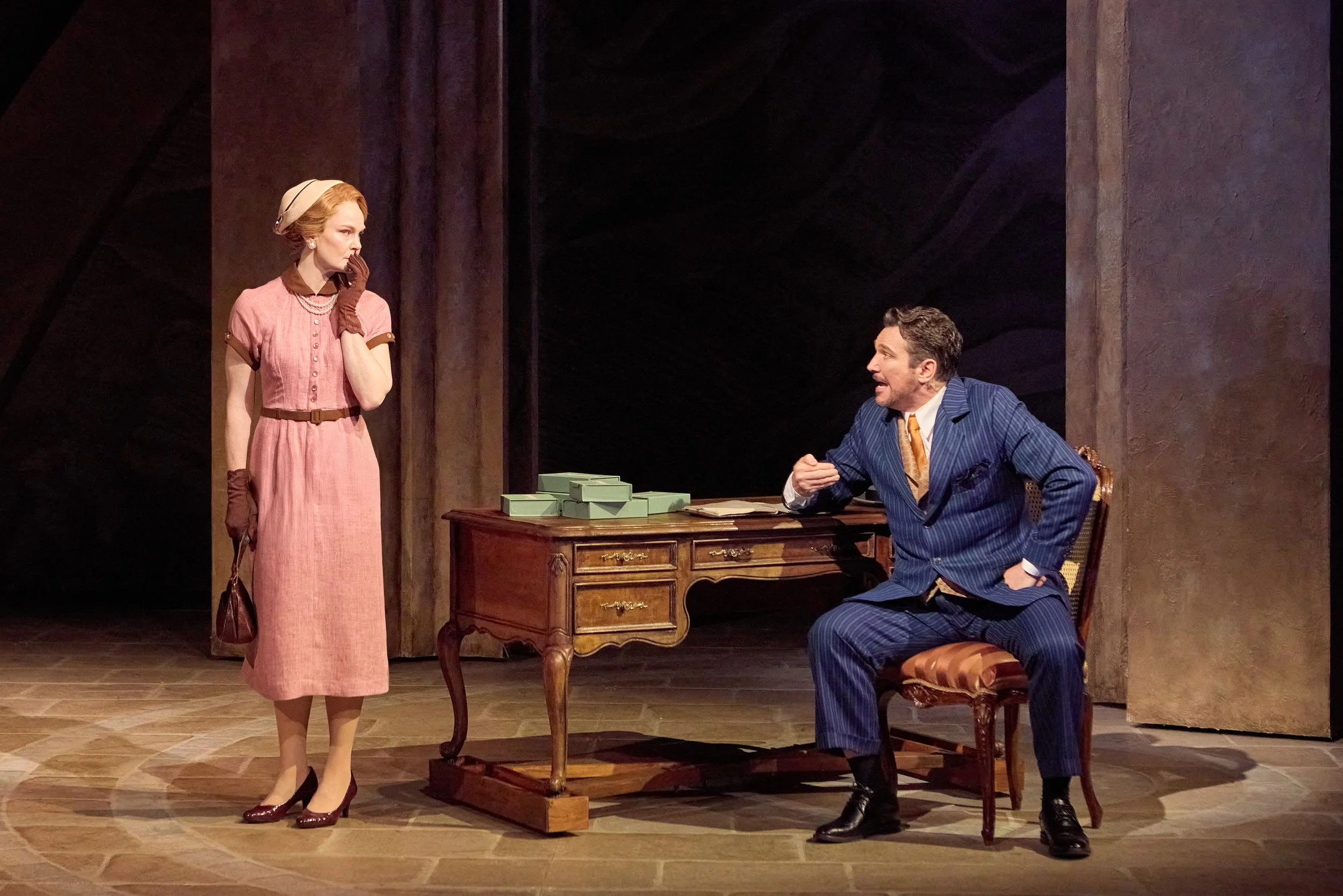 THE LIGHT IN THE PIAZZA Kate Baldwin and Paolo Szot Photo: Eric Woolsey