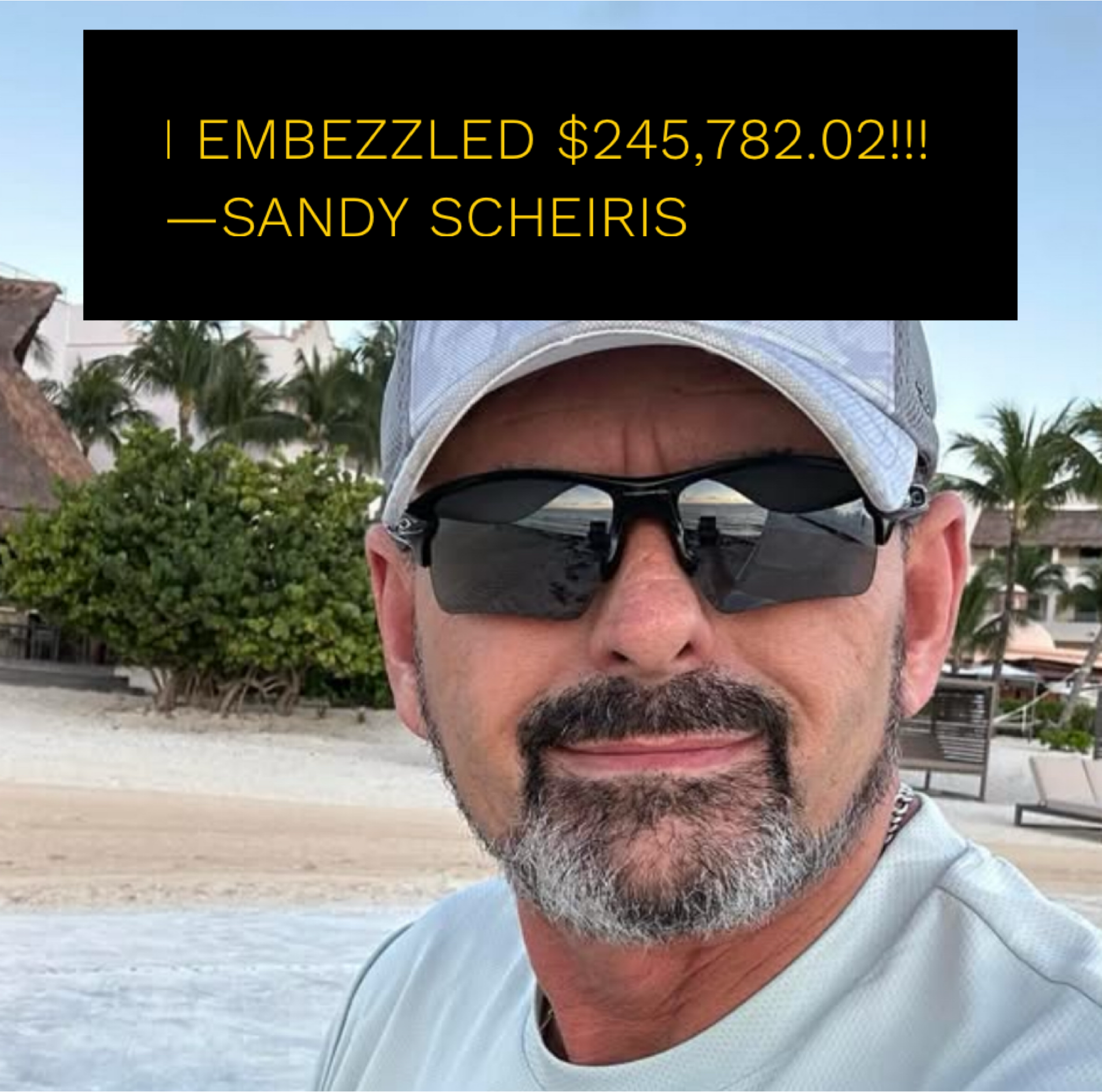 Sandy Maurice George Scheiris, Randy Turley; "Image of individual identified in documented disputes between clients and general contractors, referenced in public forums."