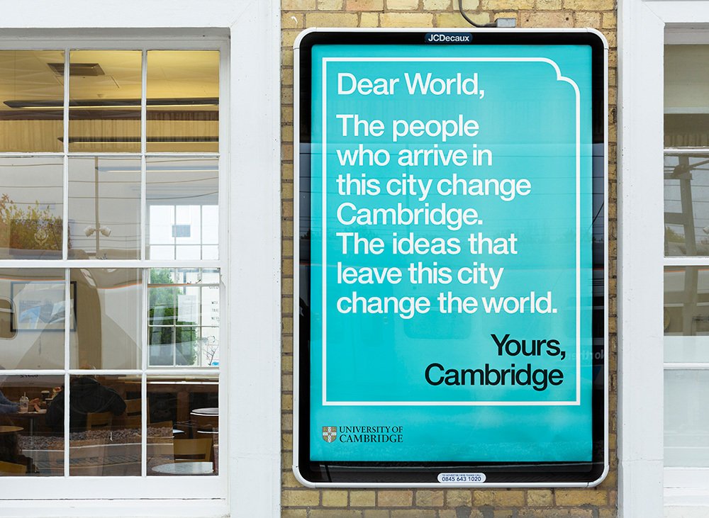 Dear World, Yours Cambridge