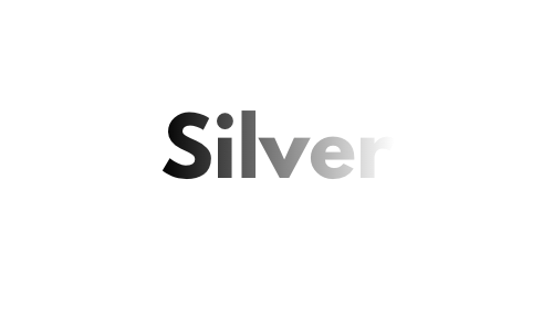 The word 'Silver' written in bold black and gray letters on a white background.