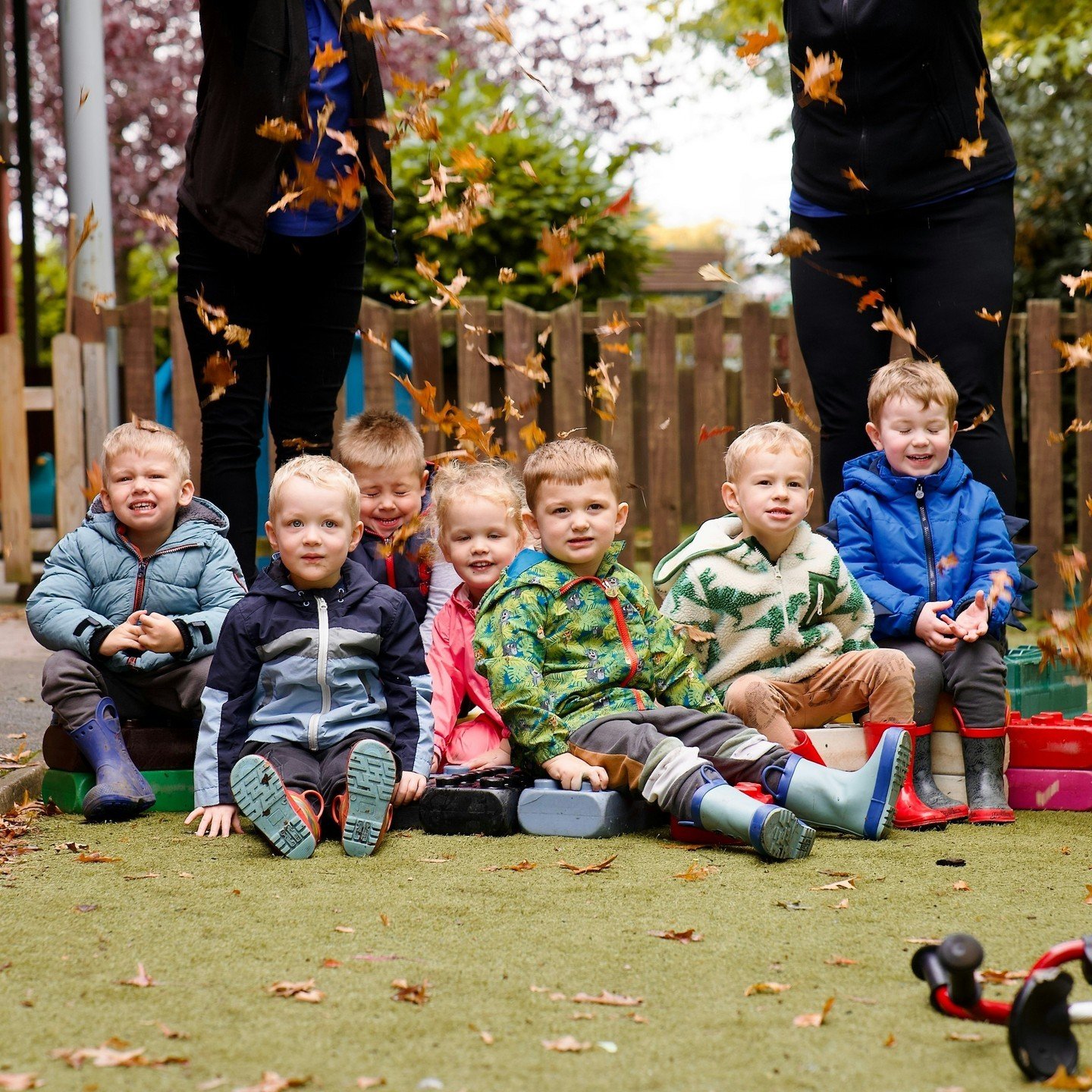Autumn is in full swing at St Nicholas House! 🍂🍁