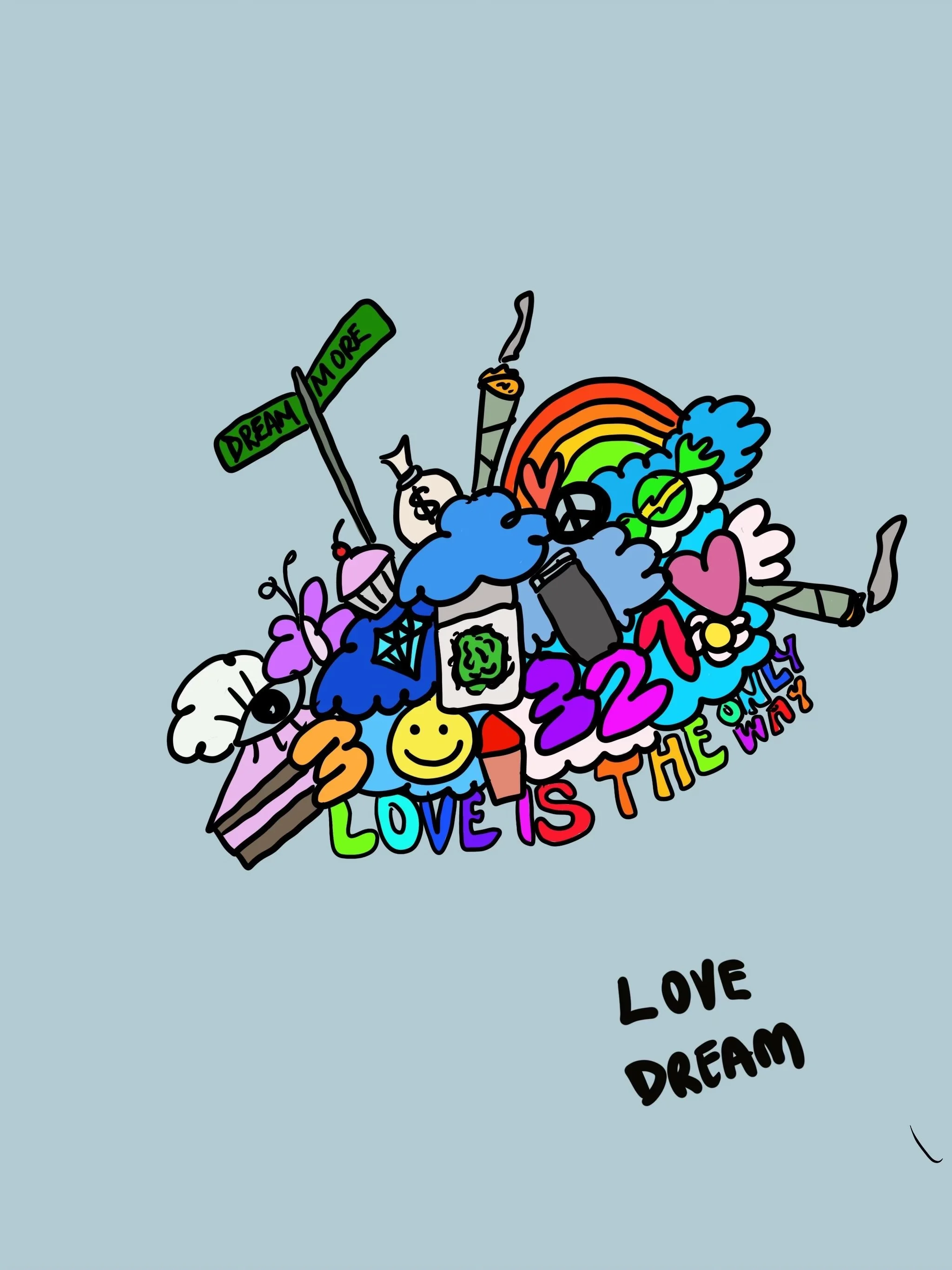 "Day Dr3ams" is a series of digital illustrations where my imagination and desires take shape within collaged clouds. Each artwork blends objects and messages, creating a dreamlike portrayal of personal aspirations and fantasies.