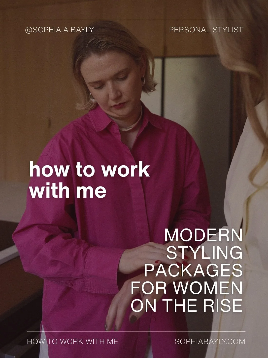 The Style Refresh  Starts from &pound;1,500 / $2,000 
+&nbsp;&nbsp;&nbsp;&nbsp;&nbsp; 2hr x Style Discovery Session +&nbsp;&nbsp;&nbsp;&nbsp;&nbsp; Closet Review  +&nbsp;&nbsp;&nbsp;&nbsp;&nbsp; Personal Style Guide + 60 Looks +&nbsp;&nbsp;&nbsp;&nbs