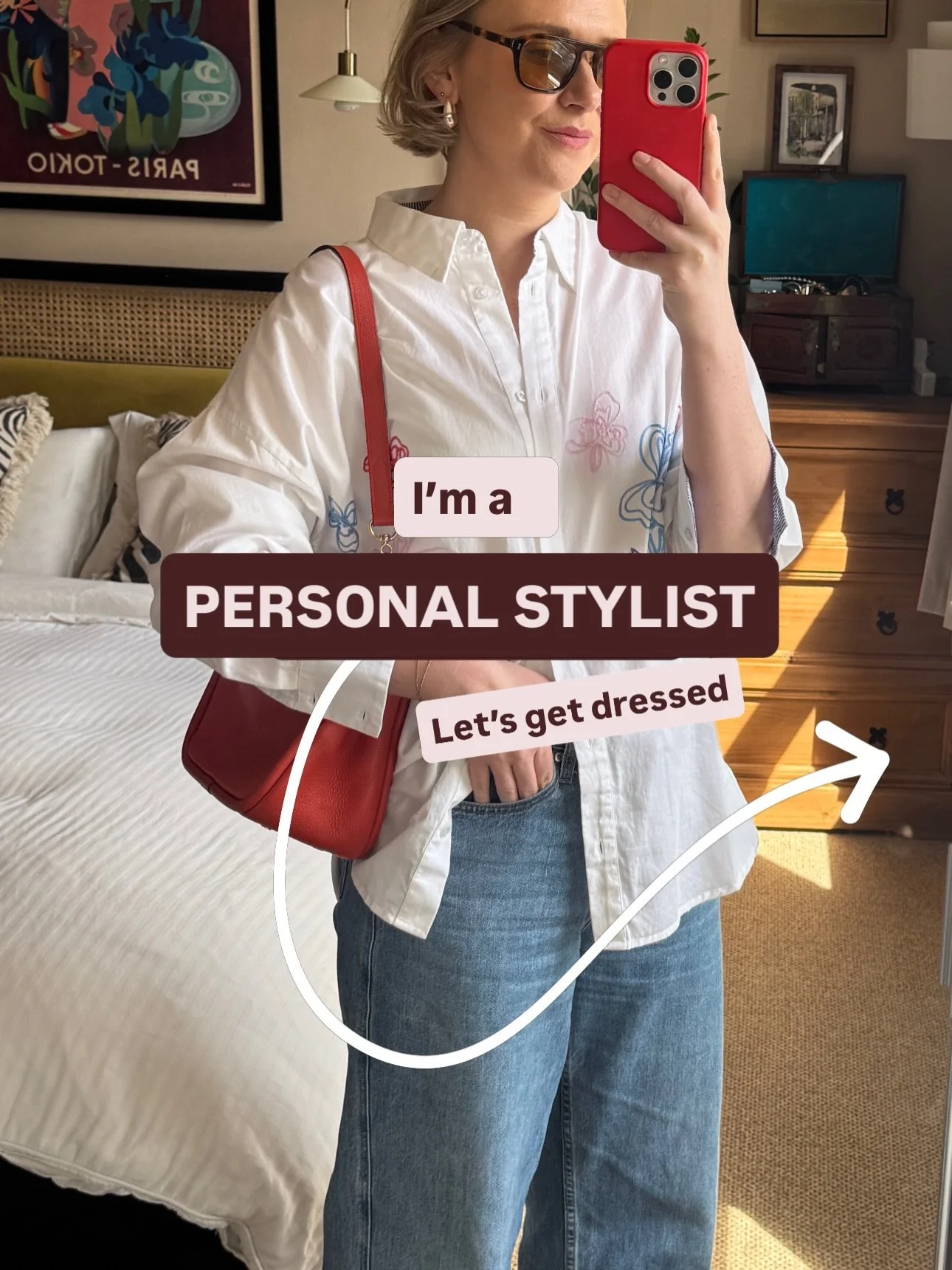 I&rsquo;ll be honest, finding the perfect button down isn&rsquo;t easy. But there are a few things that will make it easier to style&hellip;  👉🏻 The right fabric - if you want a soft, effortless drape - avoid cotton poplin - this is stiff and rigid