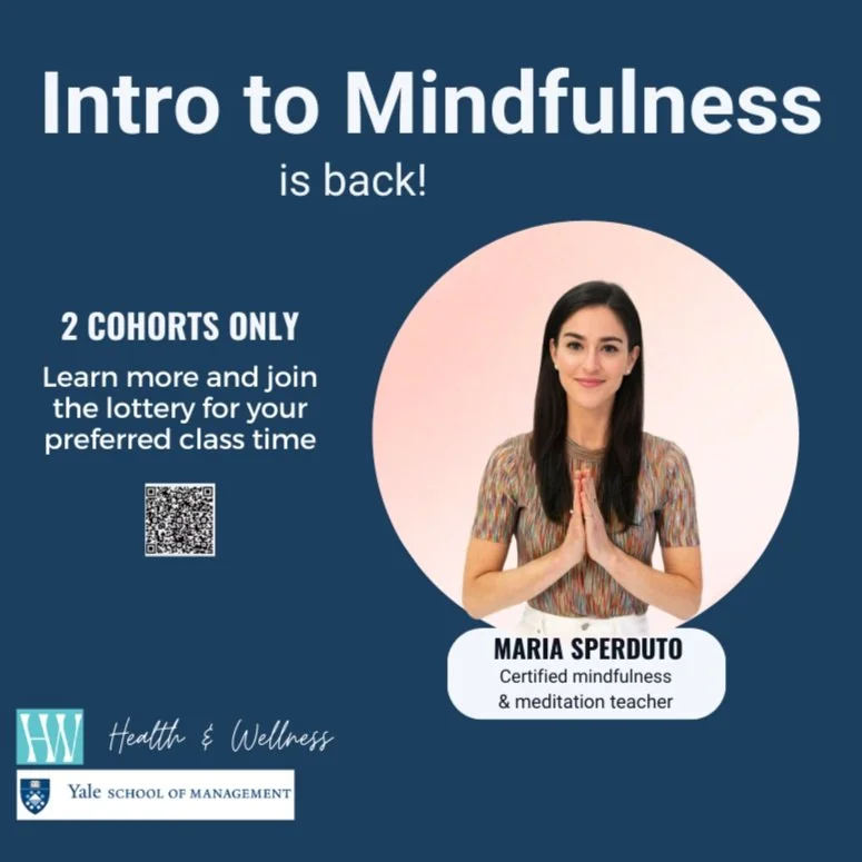 Intro to Mindfulness (4-week course)