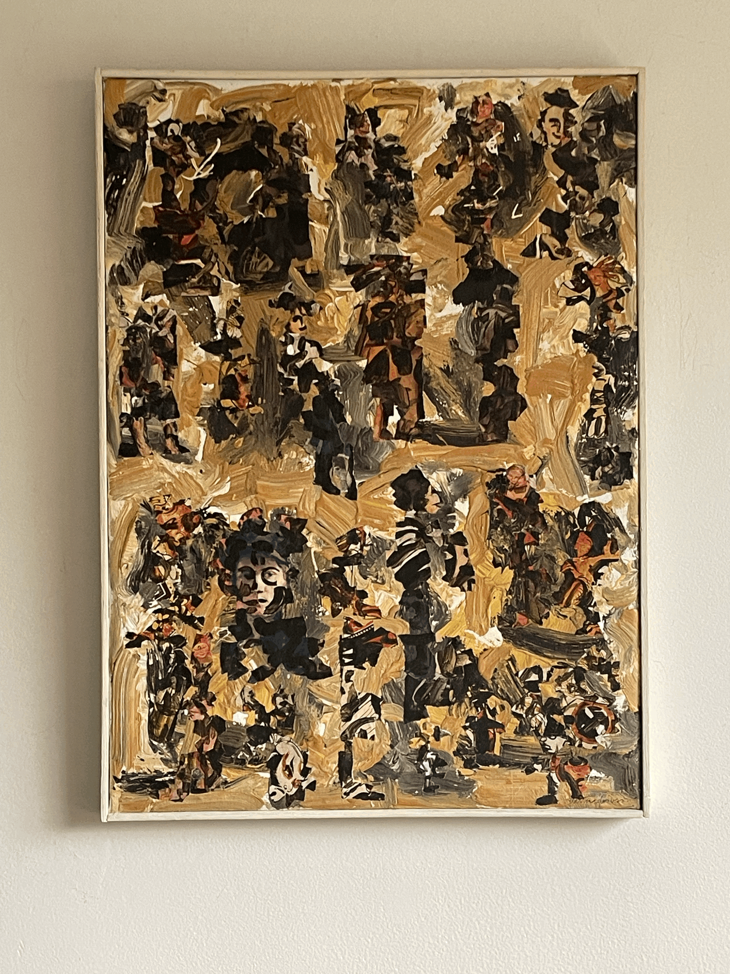 Valter Gibson Collage Painting