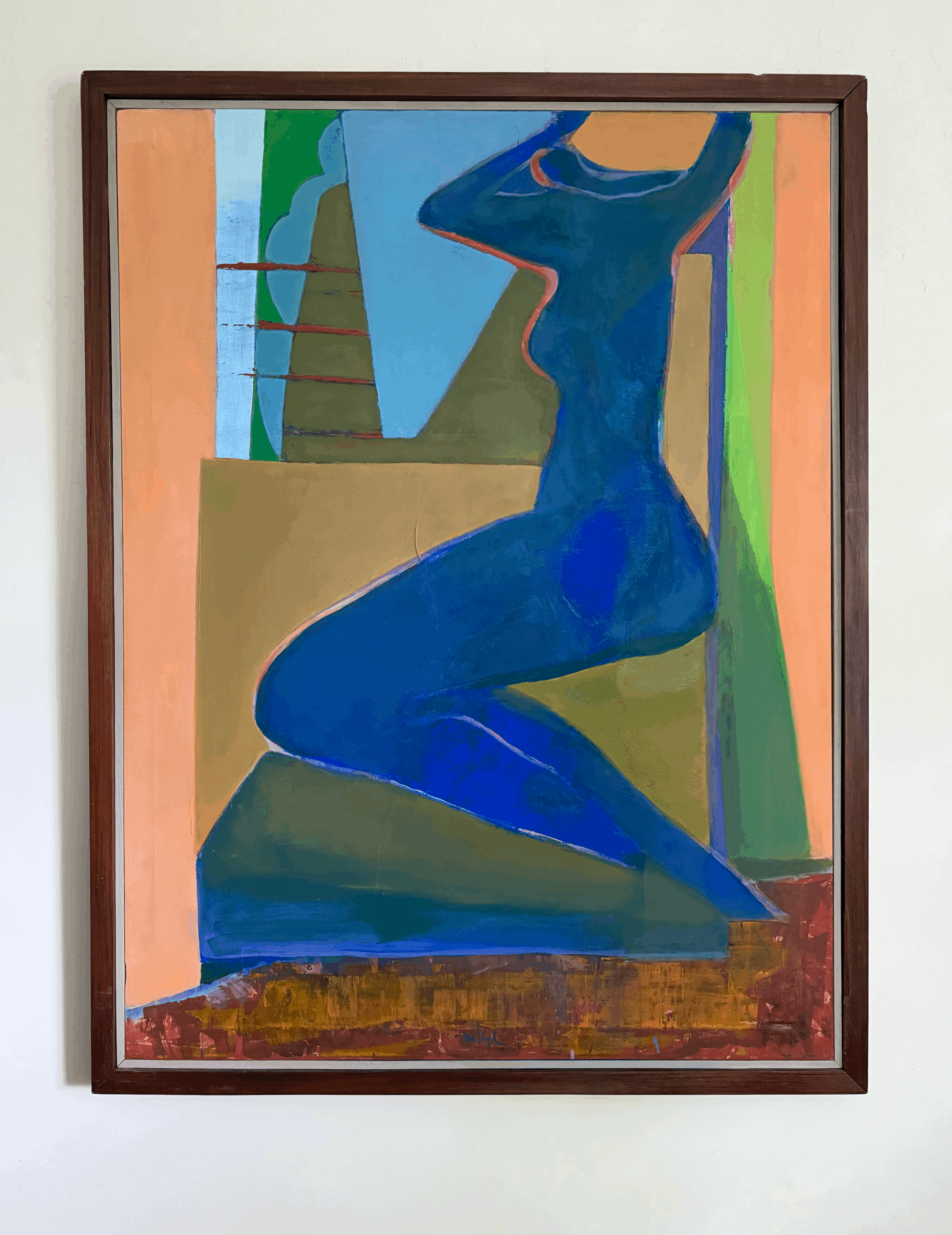 Don Vogl "Blue Nude"