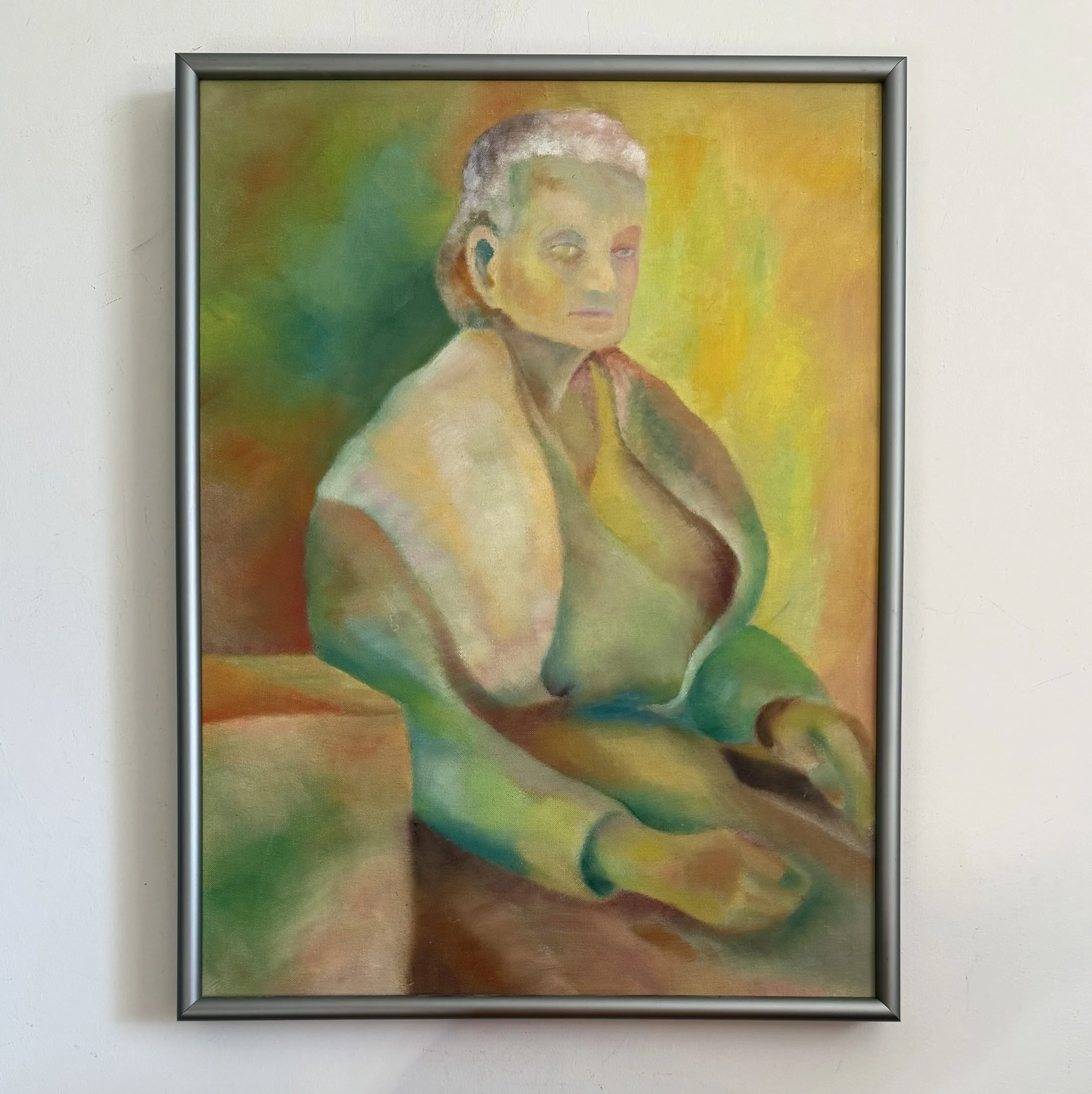 Portrait on Board