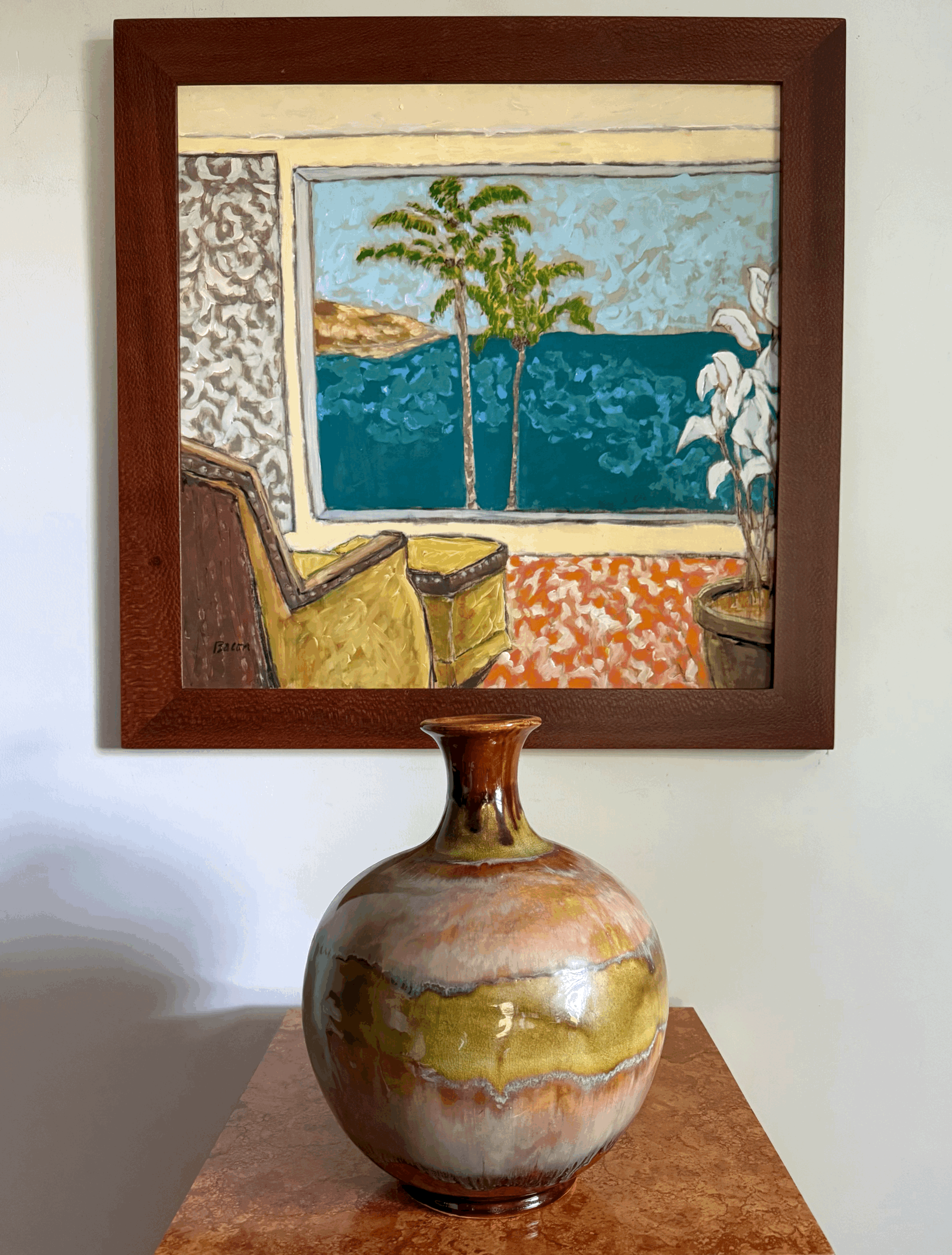K.C. Bacon Seaside Painting