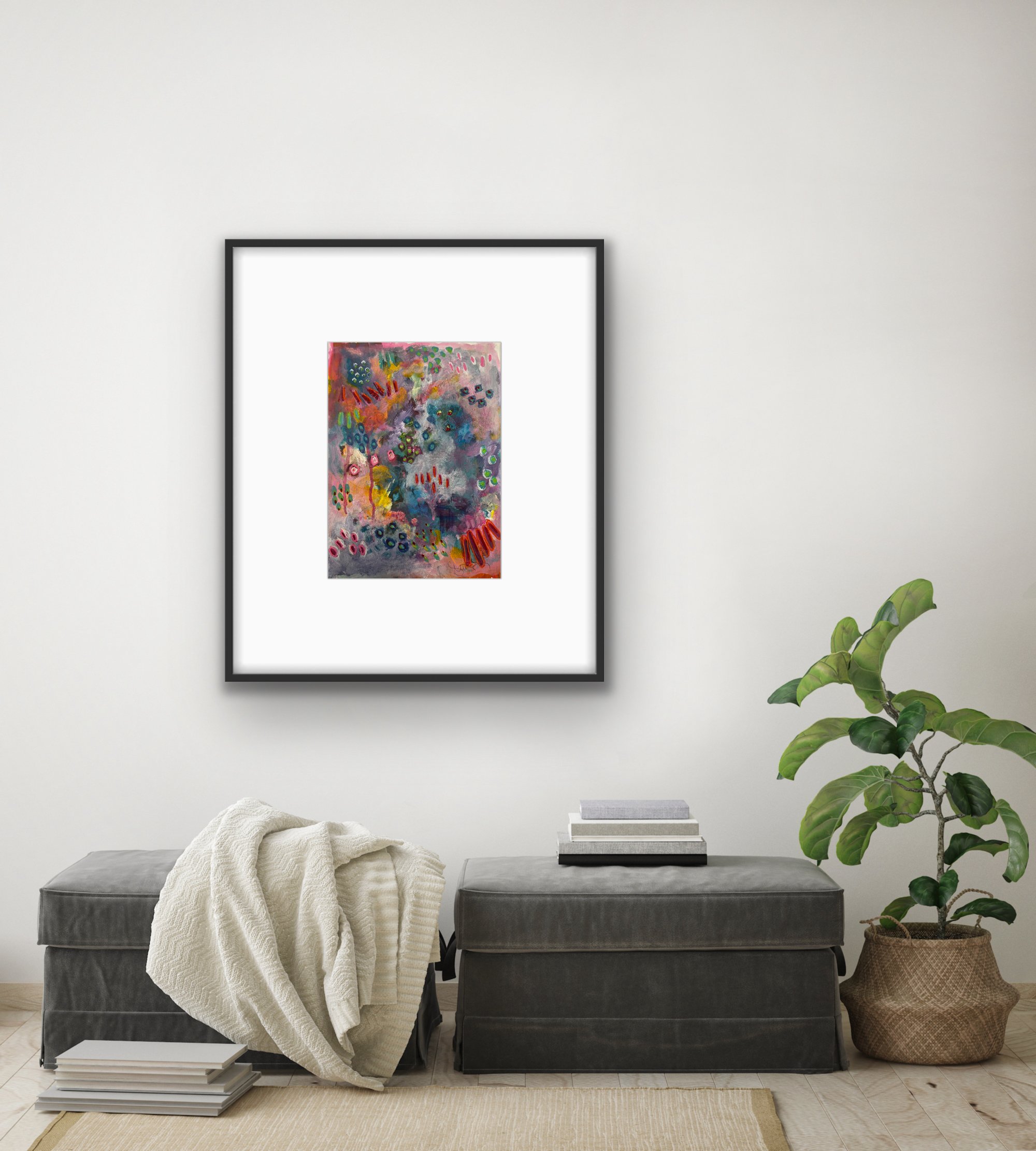 Ocean Corals Three Original