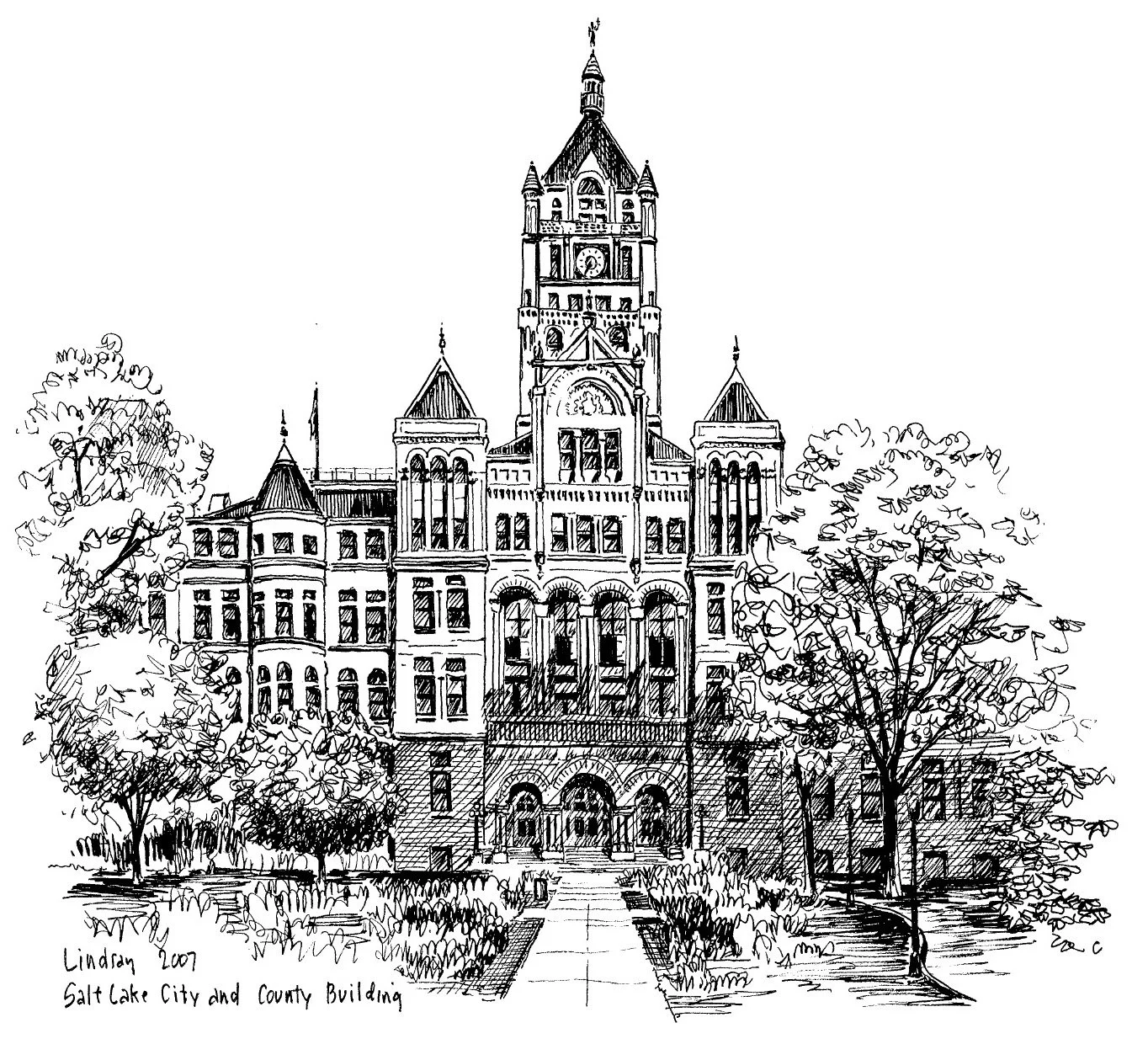 CITY AND COUNTY BUILDING,  Salt Lake City, Utah