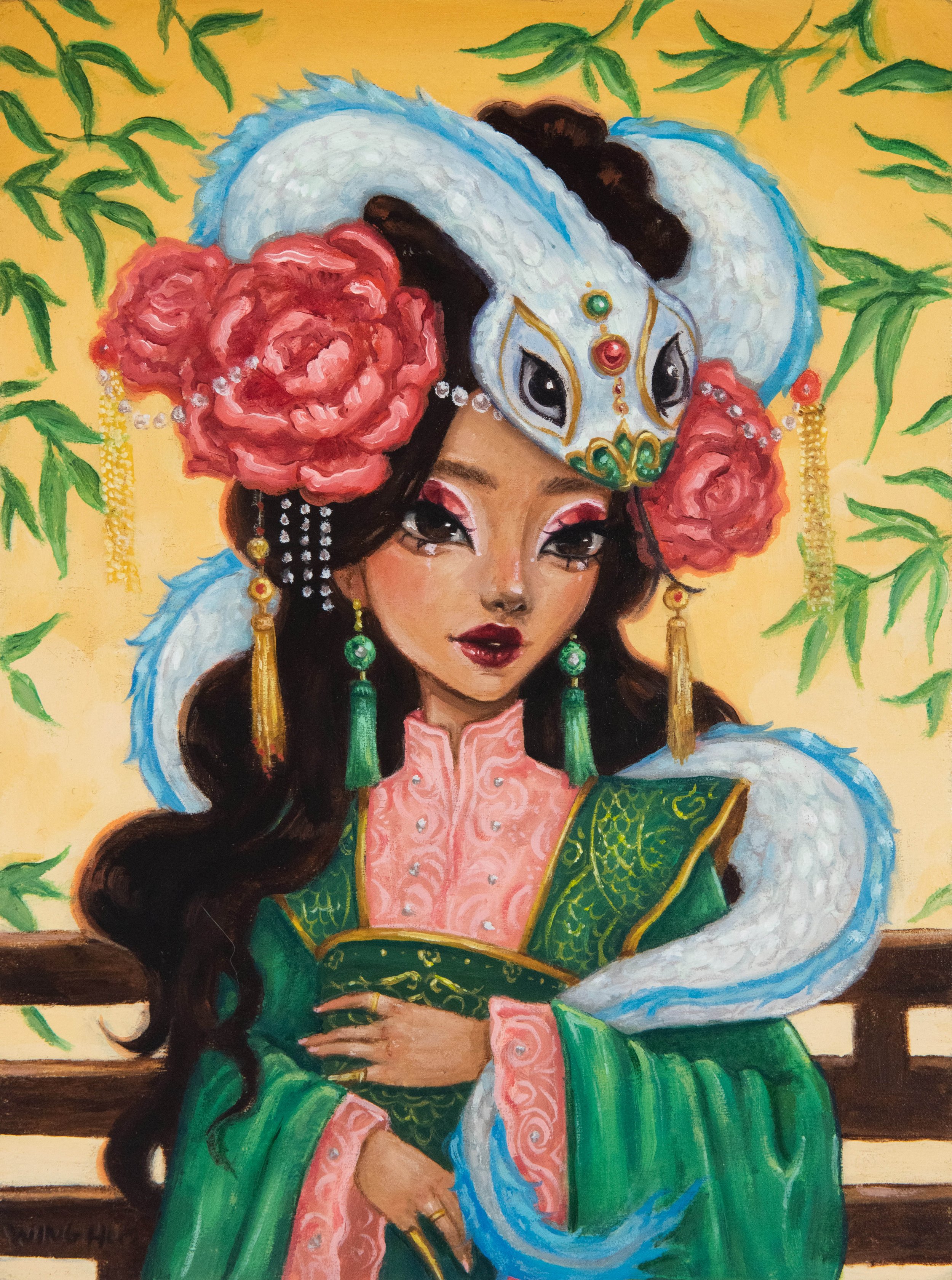 Snake Mistress,
6x8 inch
Oil on Cradled Panel, Satin Varnish,
2025 - Sold