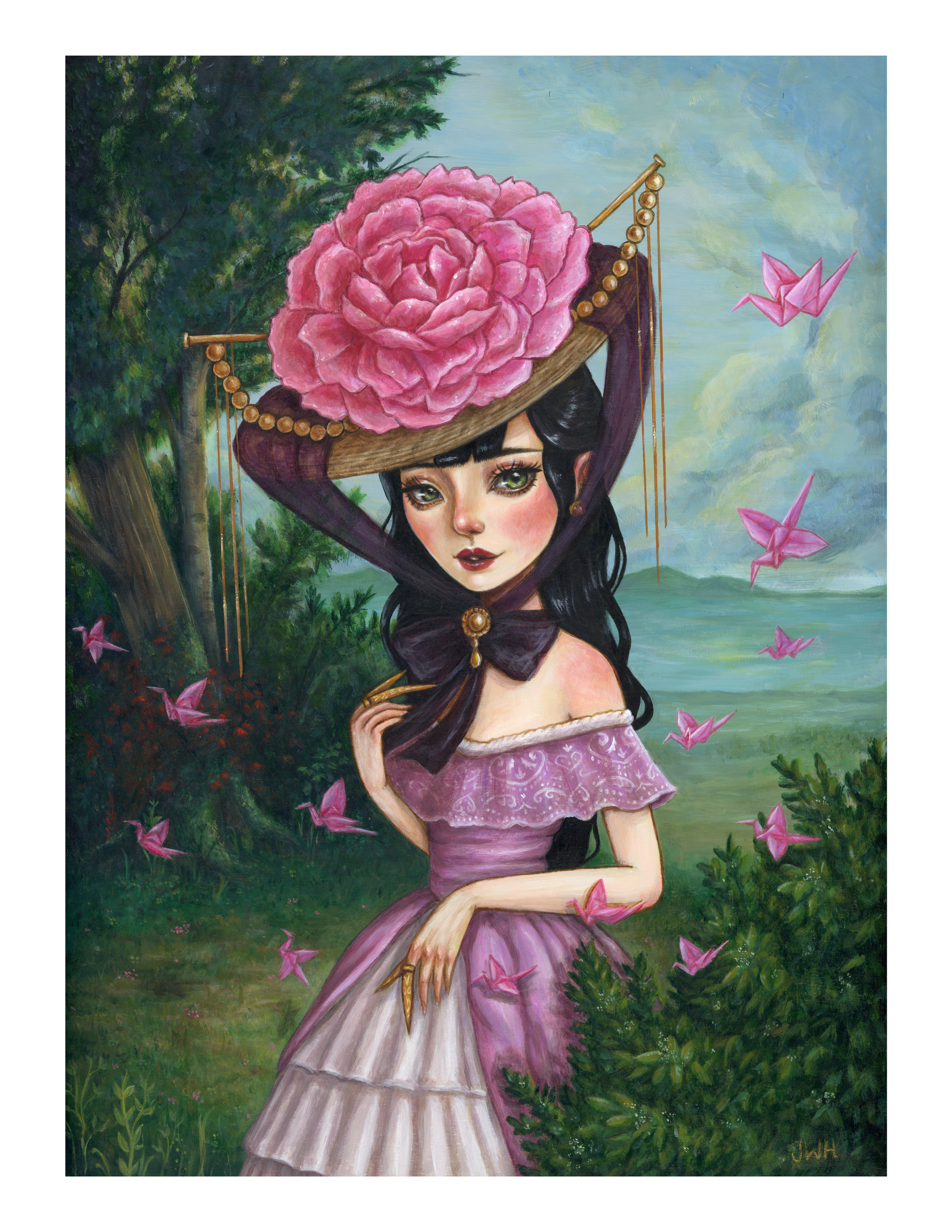 mistress of cranes print 7x10.png