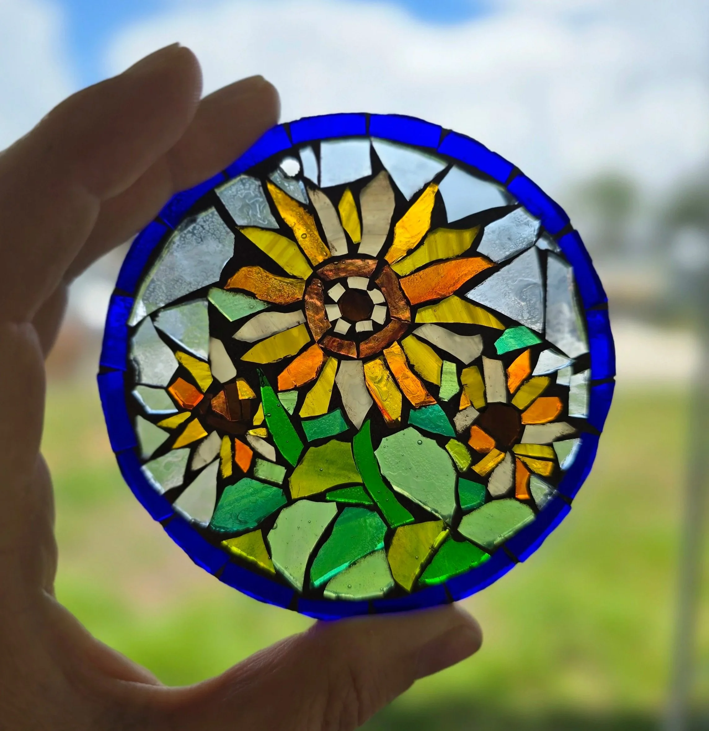 Sunflower Suncatcher