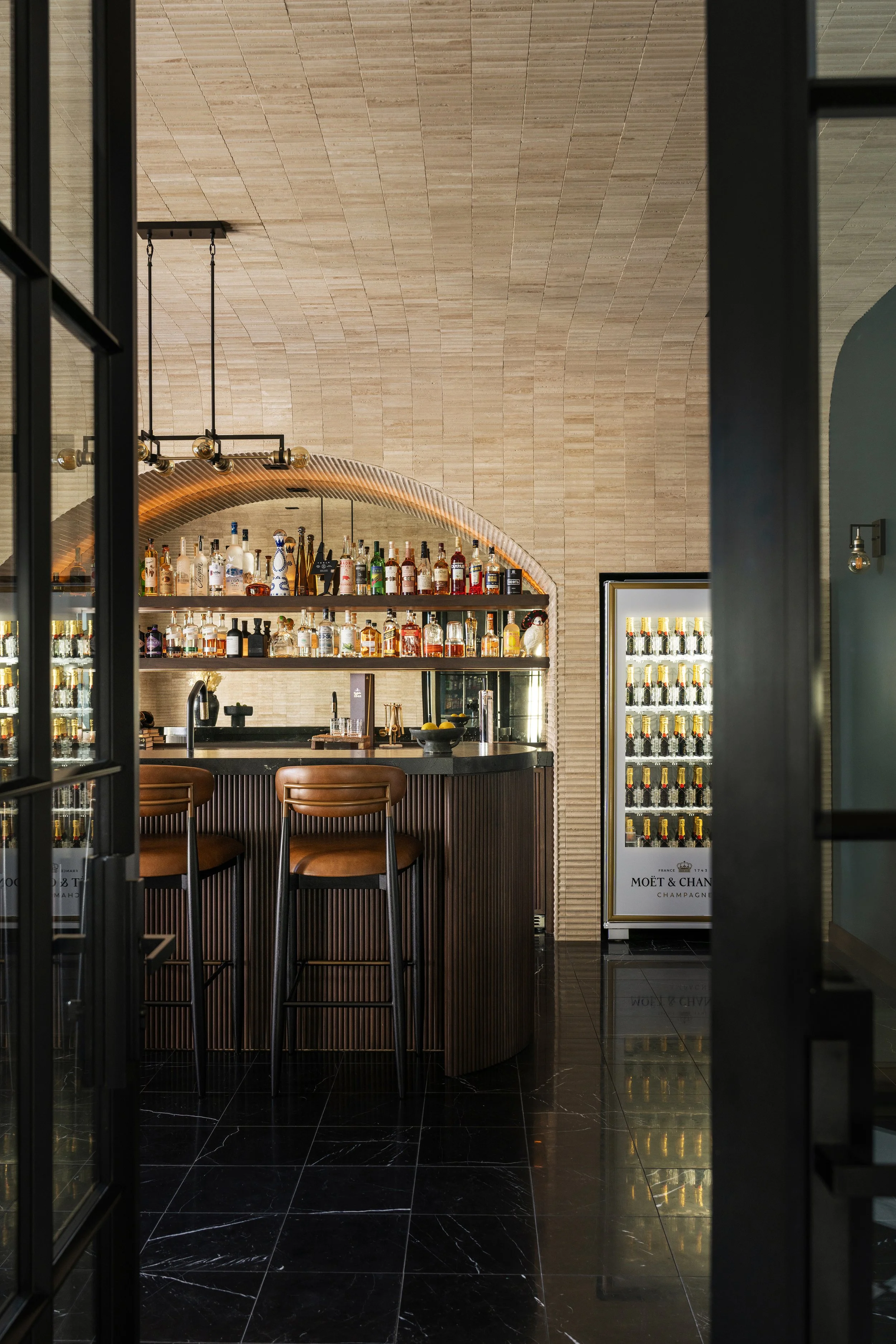 Home Bar Project in San Luis Obispo by Honeycomb Home Design