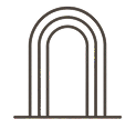 Simple arched doorway
