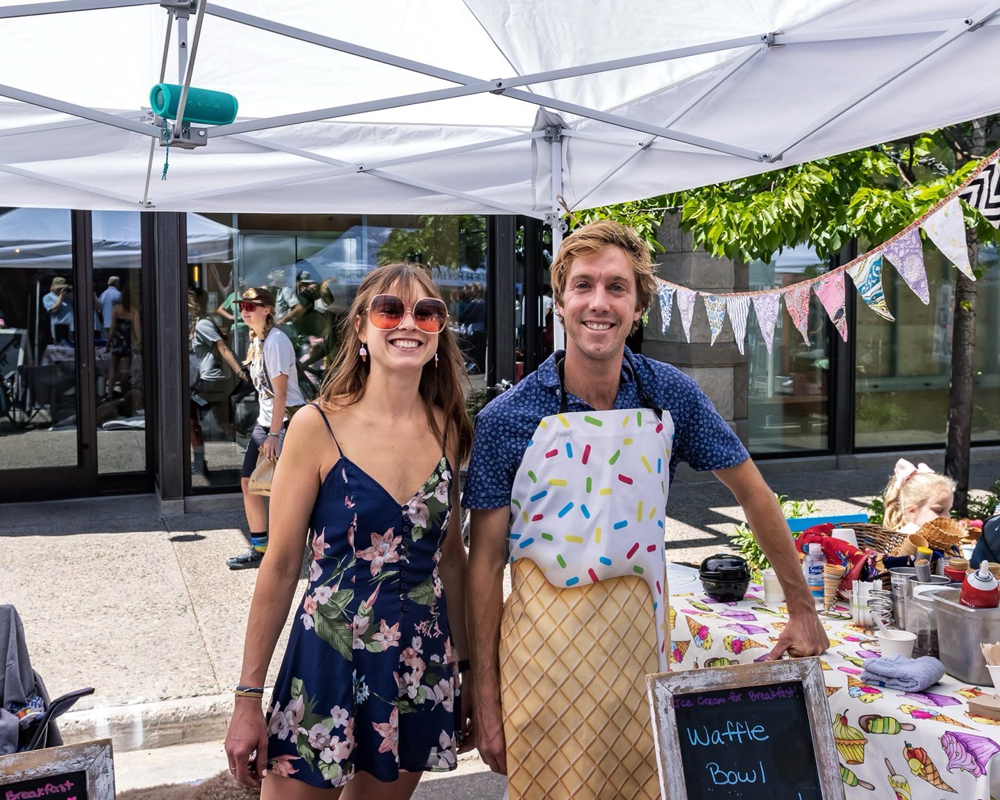 Pedal-powered Ice Cream with Afternoon Deelites