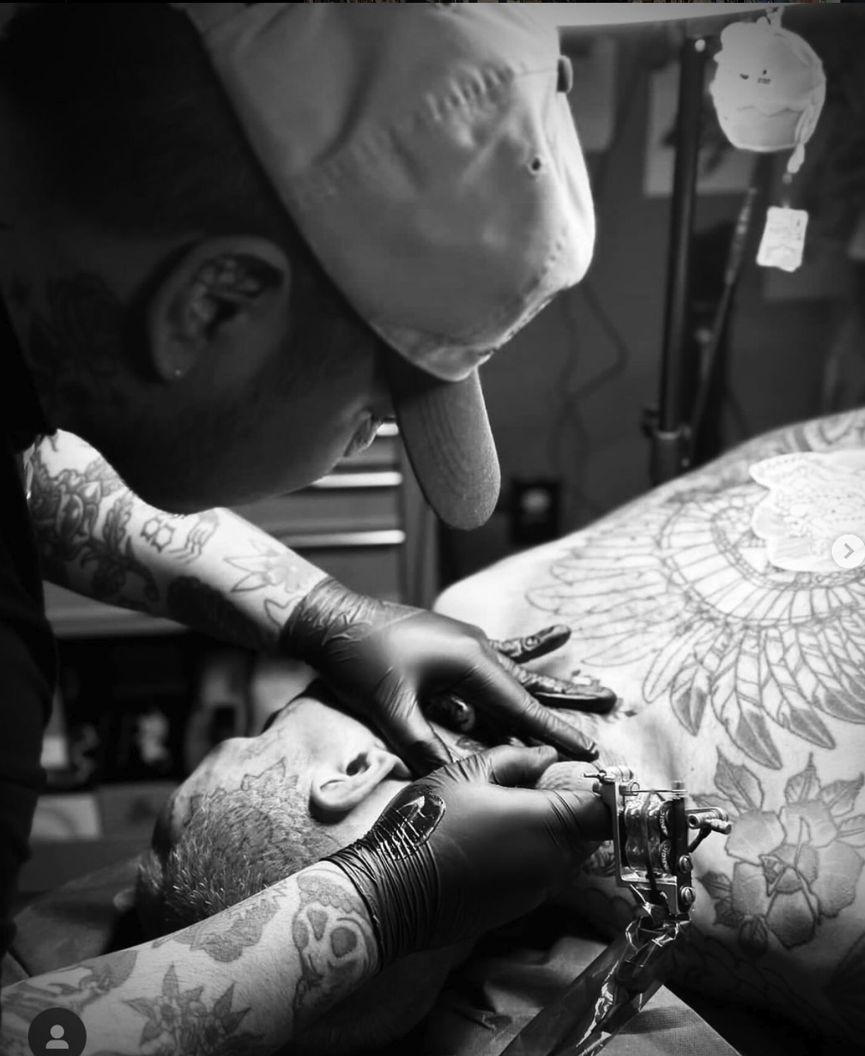 Raven Eye Tattoo