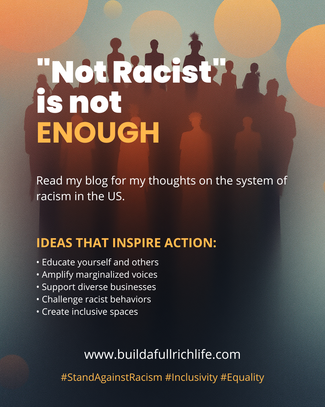 Moving from “Not Racist” to Anti-Racist