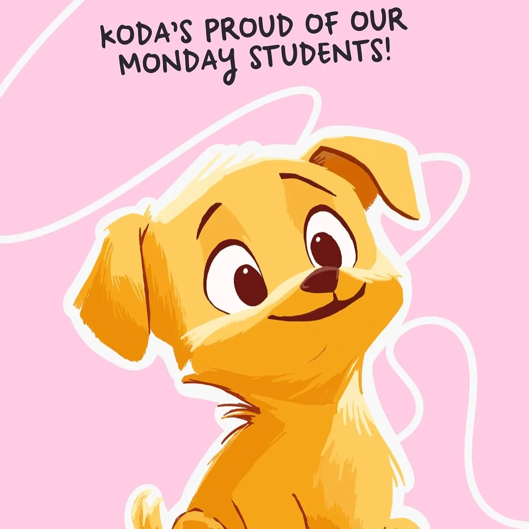 Koda is so proud of our Monday students, and so are WE! 🩷

On Monday our Y&amp;F students had their watching week and performed their class work so beautifully! We can&rsquo;t wait to have them back after the summer holidays with all of our lovely n