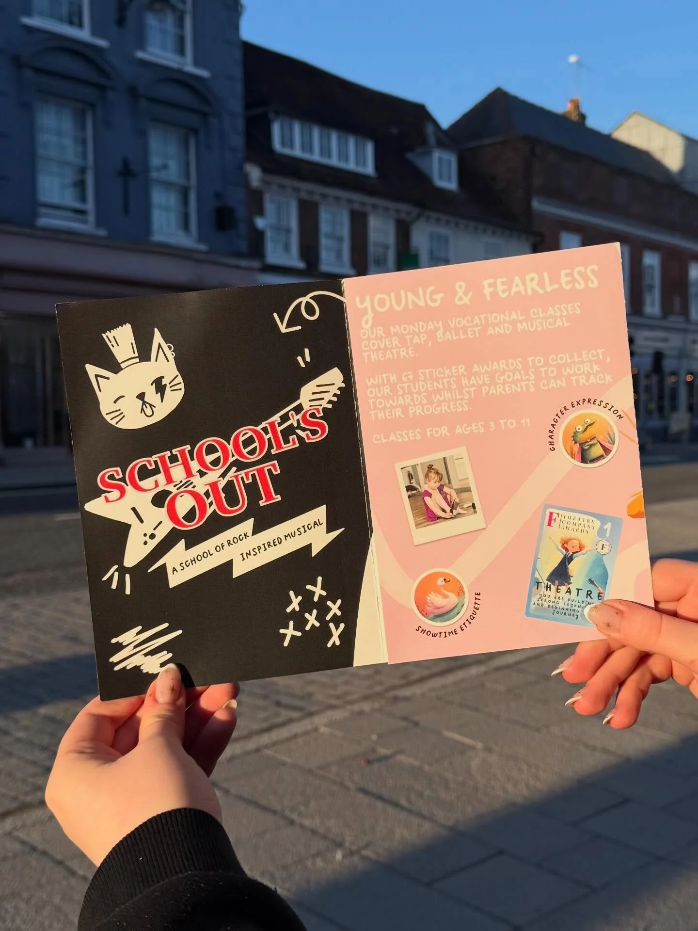 Where have we been today? 👀✨

Out and about spreading some Fearless magic around Farnham! 📍

If Fearless is something you&rsquo;ve been curious about, now&rsquo;s a lovely time to find out more 💗

#musicaltheatrekids #fearlessmagic