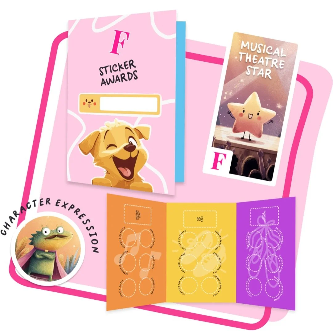 EXCITING UPDATE ALERT 🚨

Introducing our new Young &amp; Fearless Sticker Framework 🩷
From the start of Summer Term our Monday students will be working towards and earning special stickers for qualities, class work and behaviours including:
&bull; 