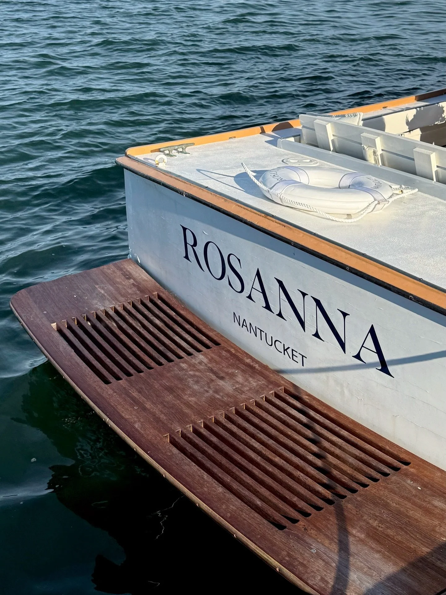 Just a few more months until this lady is back in the water 😍🌊 booking now for summer 2026 !! 🌹🚢⚓️🐋💥 #charterrosanna #nantucketboatcharter #arnodaylobsterboat