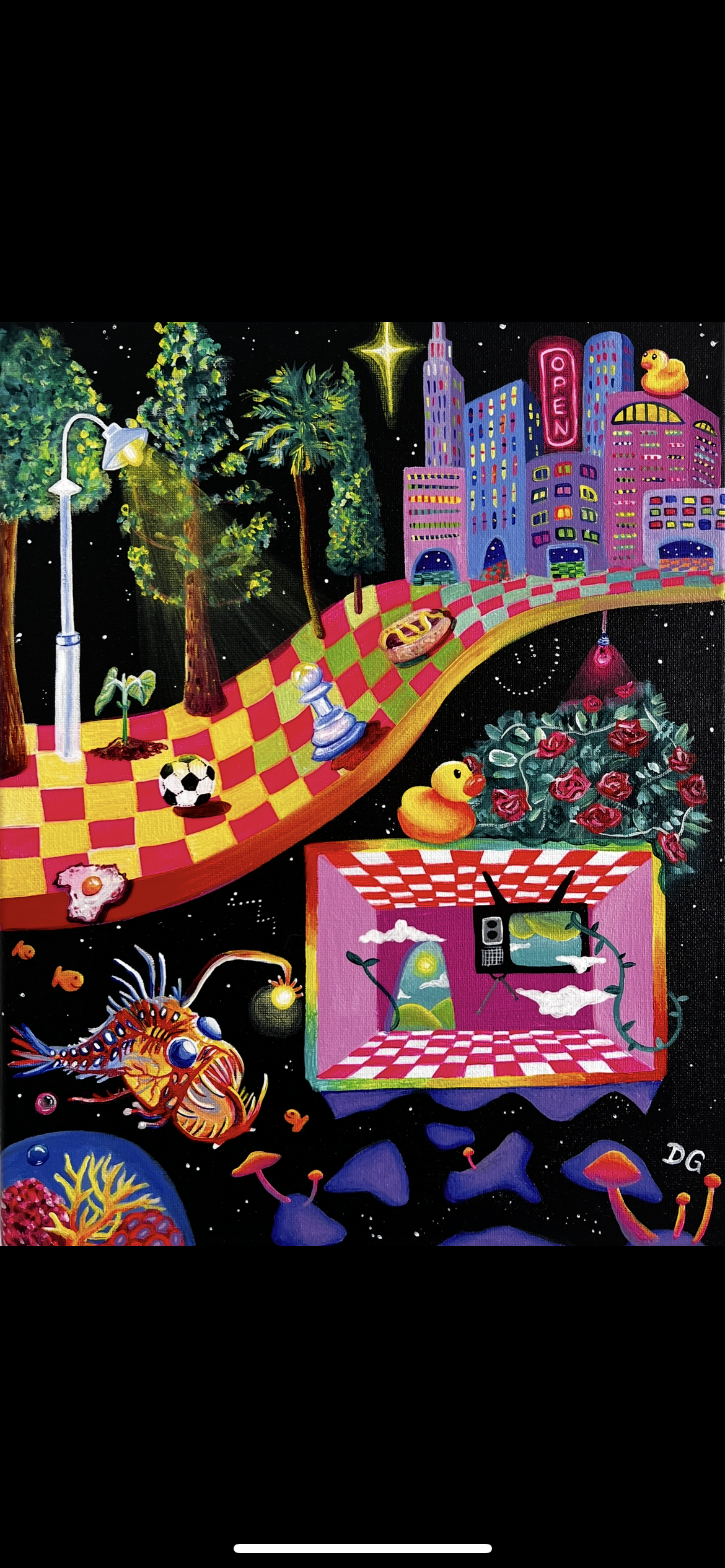 Duality Between Real & Not