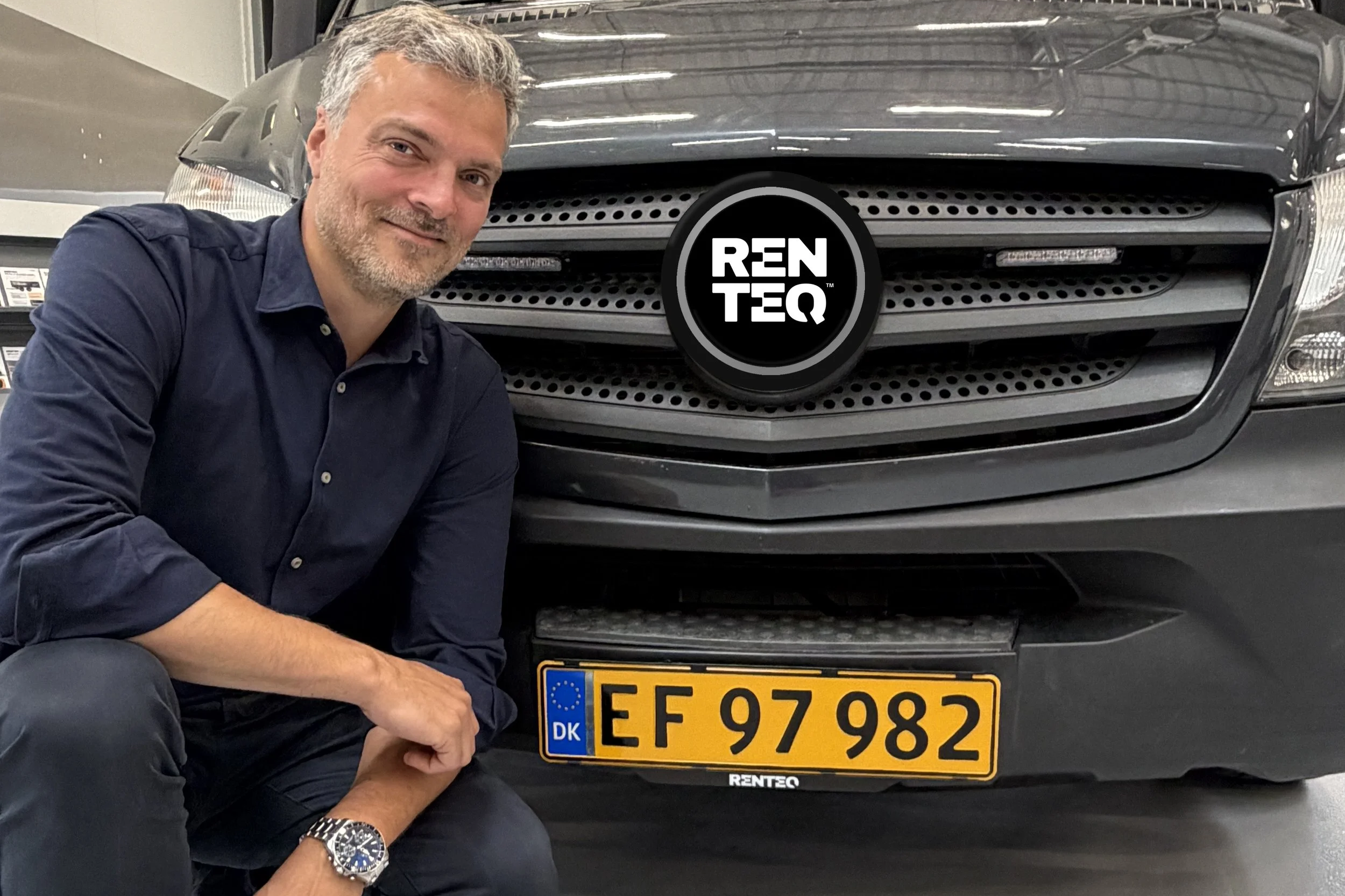 Danmarks første konverterede el-Sprinter har fået nummerplader på