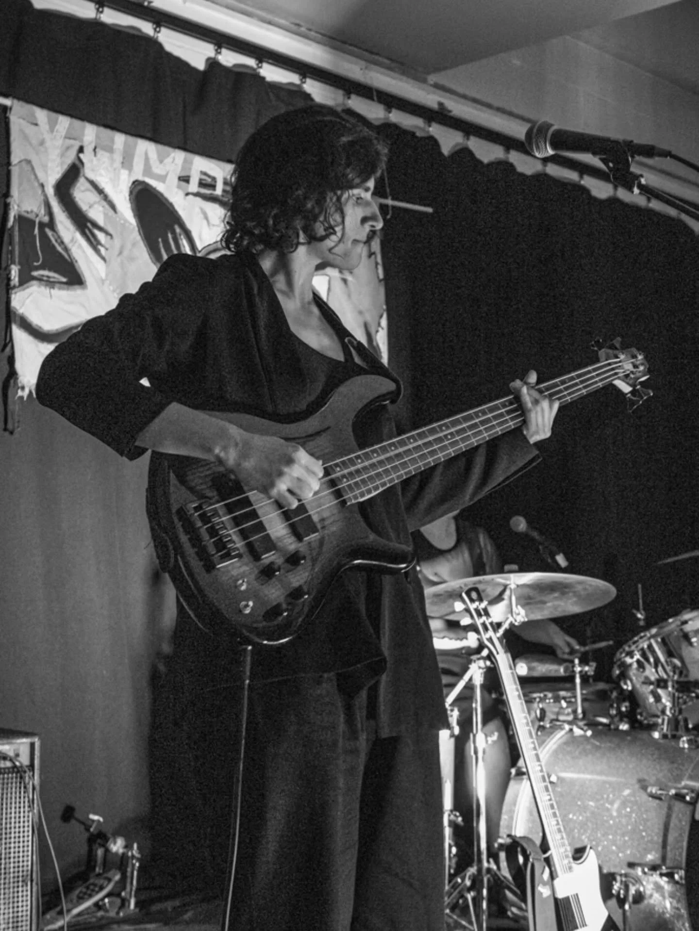 It's Margot's birthday! 🥳 Bassist, resident frenchie and tree climber of the band 💜 only joined us at the end of last year, but feels like she's been with us longer in the best way possible🌀 

First of three May birthdays amongst us! Joyeux annive