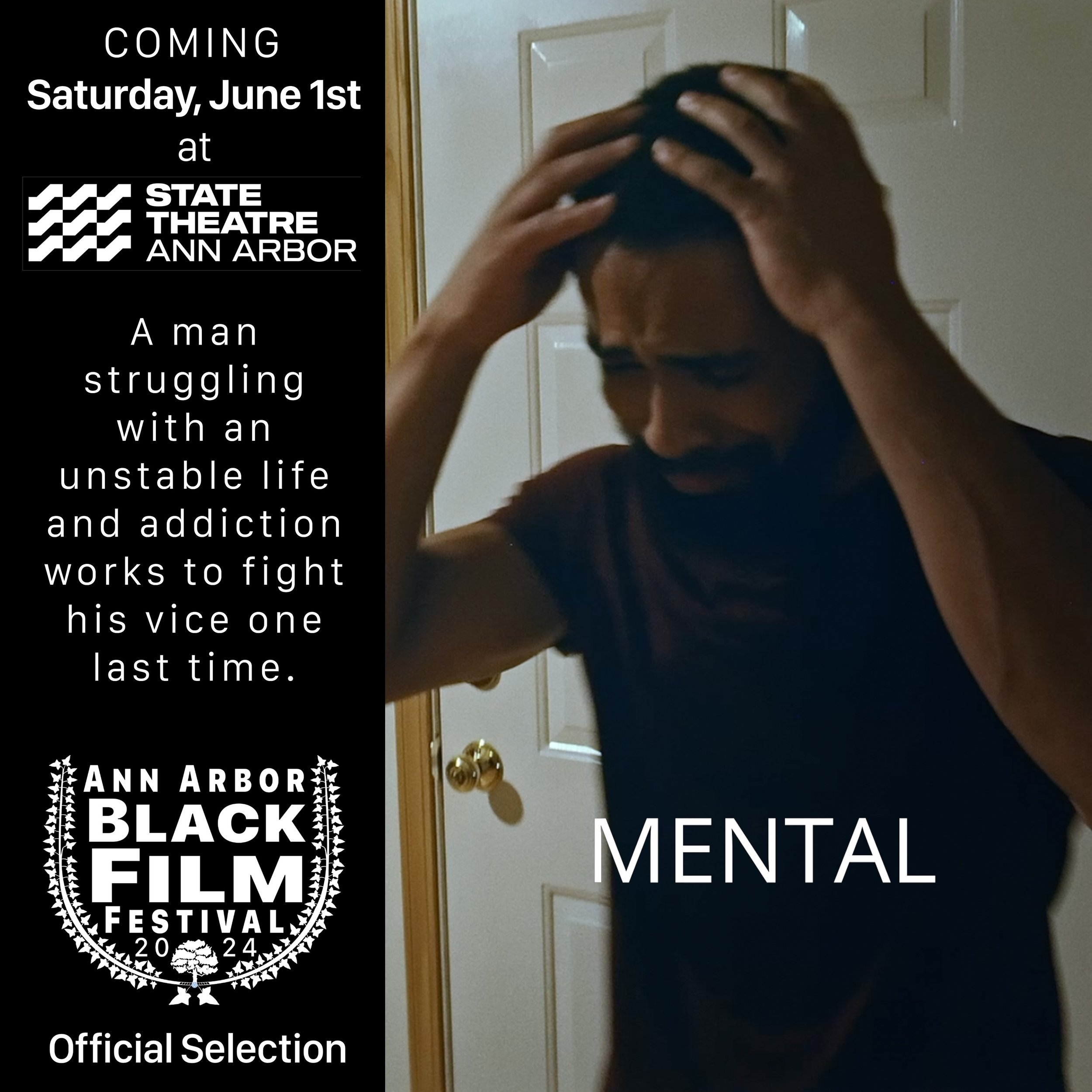 🎬✨ Get ready for an unforgettable experience at the Ann Arbor Black Film Festival, premiering Saturday, June 1st at the State Theater! 🌟
🎥 Featured Film: &ldquo;Mental&rdquo; by Amari Neal-Dodgen. Don&rsquo;t miss this exclusive ONE DAY ONLY scree
