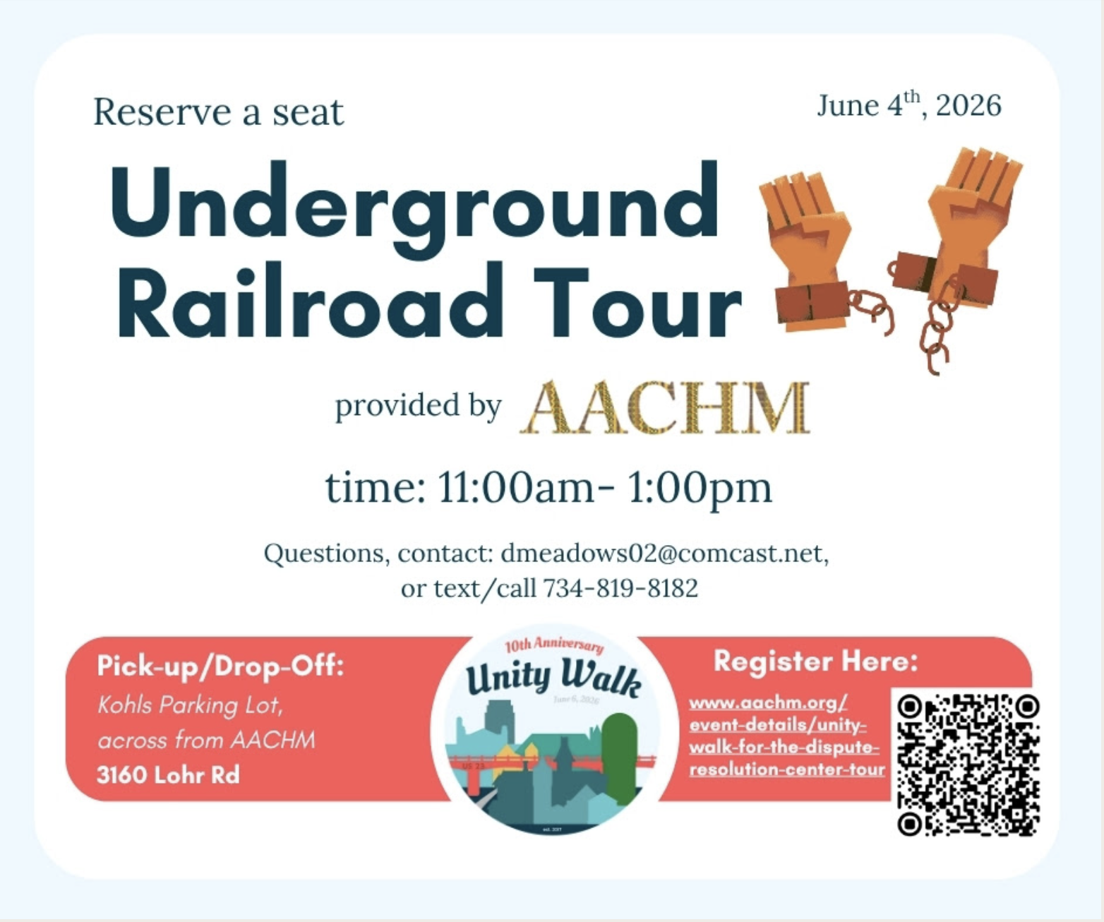 Underground Railroad Tour