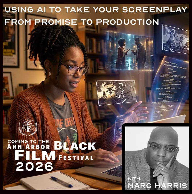 AI Screenplay Accelerator Workshop Coming to the Ann Arbor Black Film Festival 2026