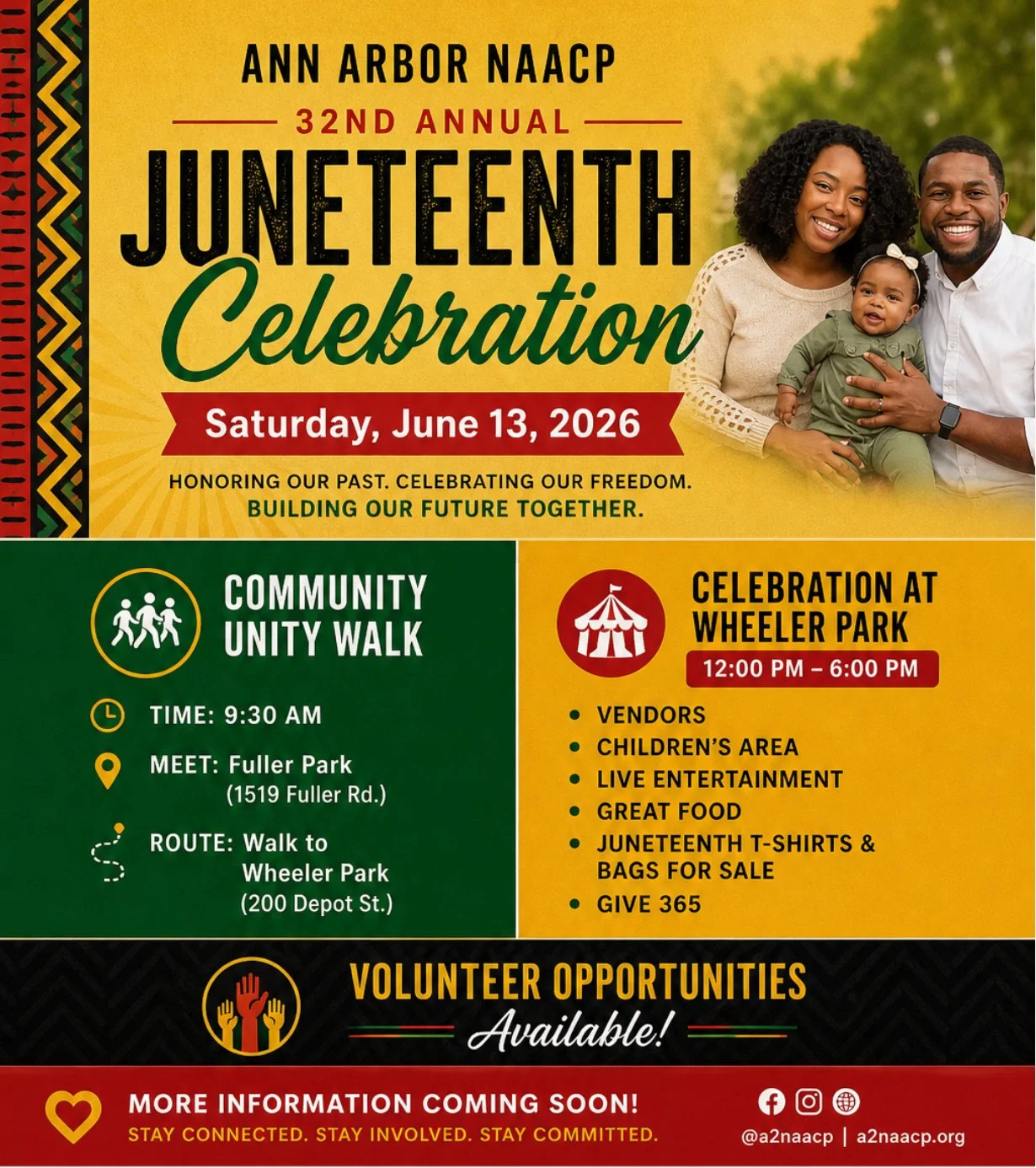 32nd Ann Arbor NAACP Juneteeth Celebration